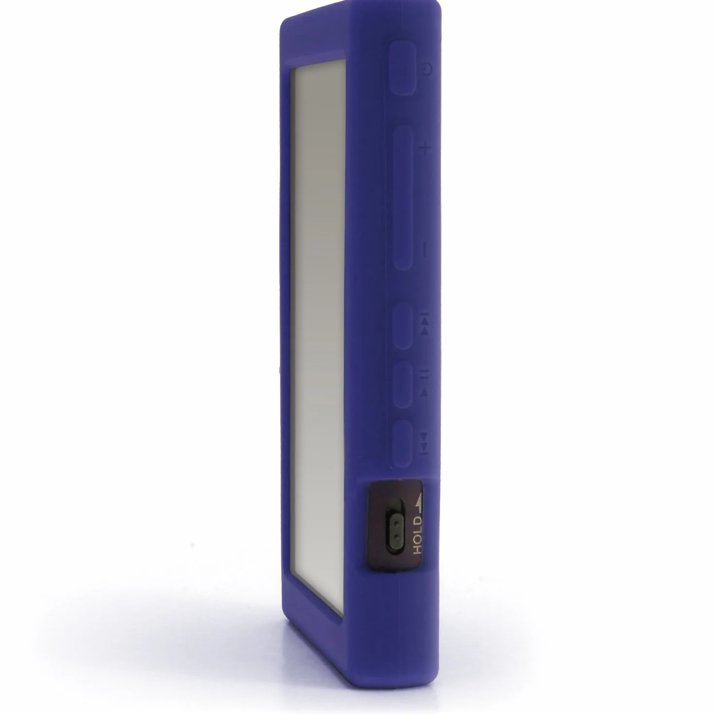 igadgitz Azul Funda Carcasa Silicona Case para Sony Walkman NW-A35 NW-A40 NW-A45 Reproductor de MP3 + Protector de pantalla