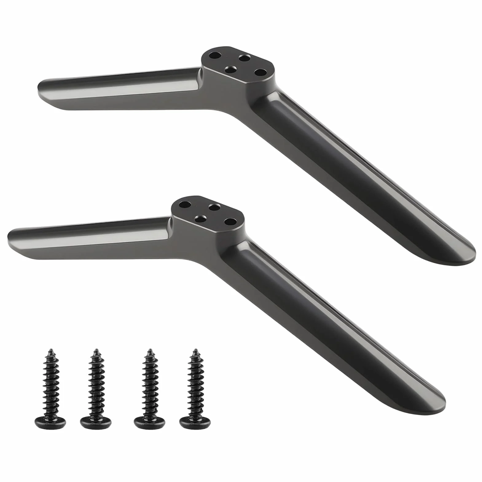 Soporte Universal para TV De 32 a 50 Pulgadas Patas Universales para Soporte De TV con Almohadillas Antideslizantes Y Juego Tornillos Base Soporte TV Universal para Televisores para Samsung LG TCL