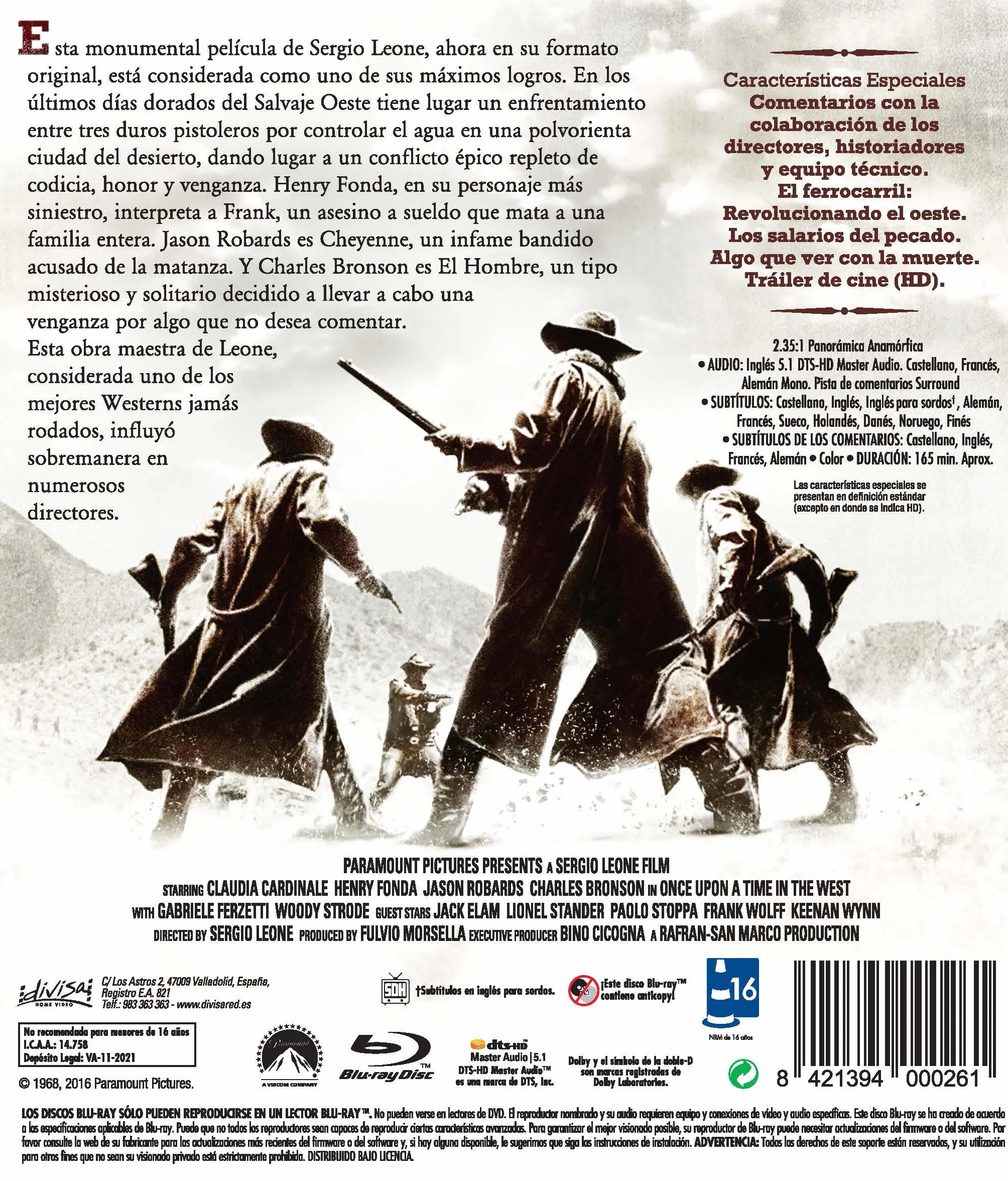 Hasta que Llego su Hora (Blu-ray)