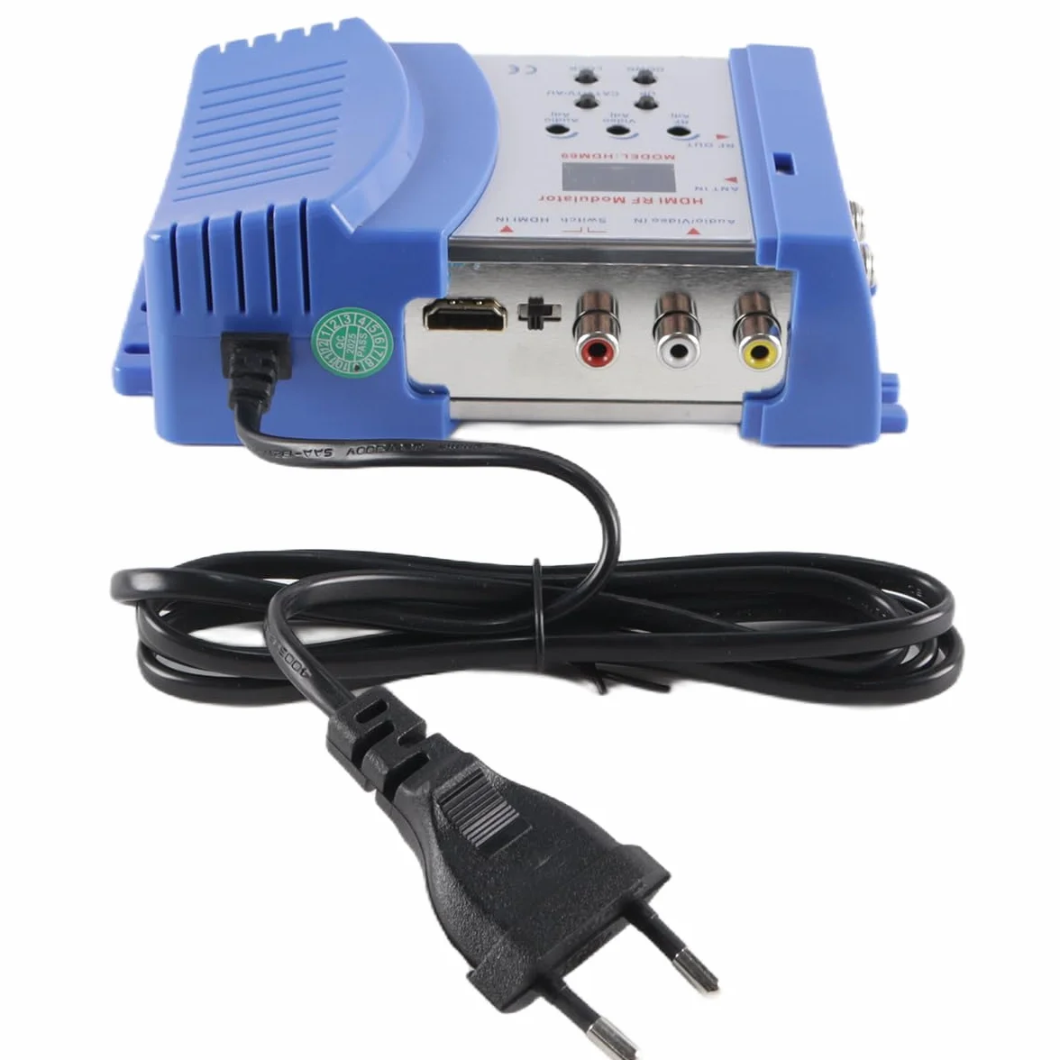 Modulador HD AV a RF HDM6 PLL controlado por MCU con HDMI 1.3 Soporte HDCP 1.3 Rango de frecuencia de 45-870 MHz Entrada de múltiples resoluciones