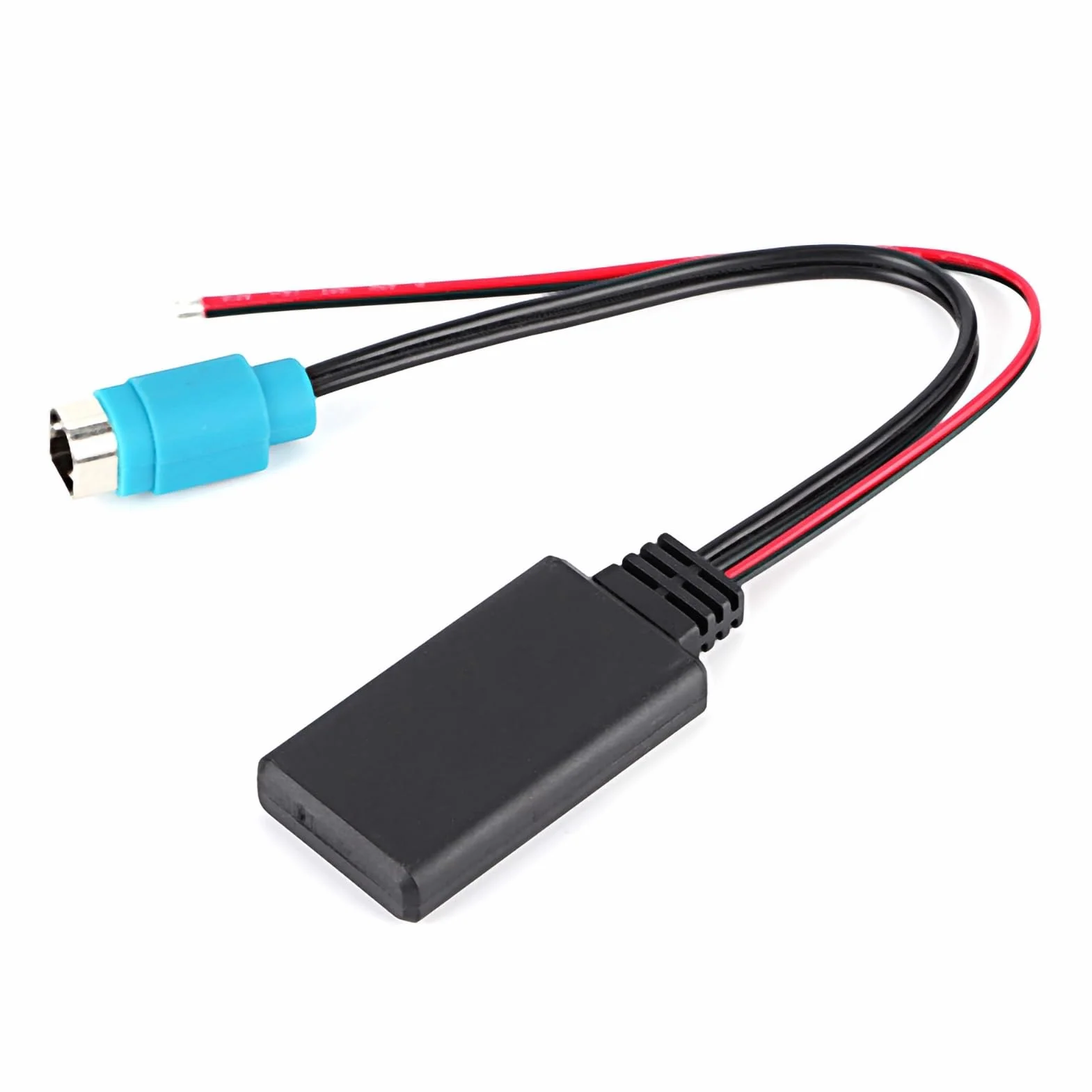 Interface Kce-400Bt Poste Alpine Akozon Cable Adaptador de Audio para Automóvil Adaptador Bluetooth AUX Cable de Audio Inalámbrico para Modelos 2009 de Velocidad Completa