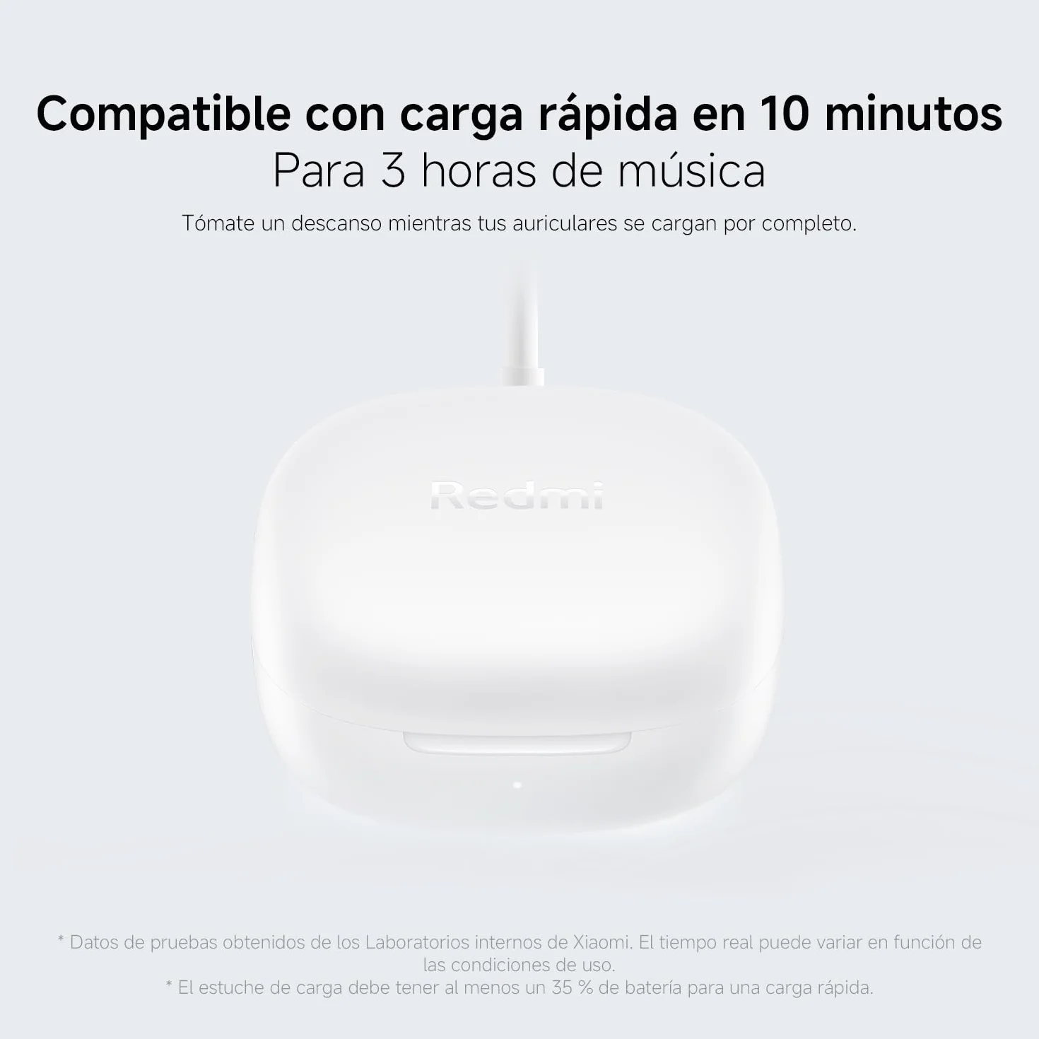 XIAOMI Redmi Buds 6 Play Auriculares inalámbricos Cancelación de Ruido Bluetooth 5.4 Negro