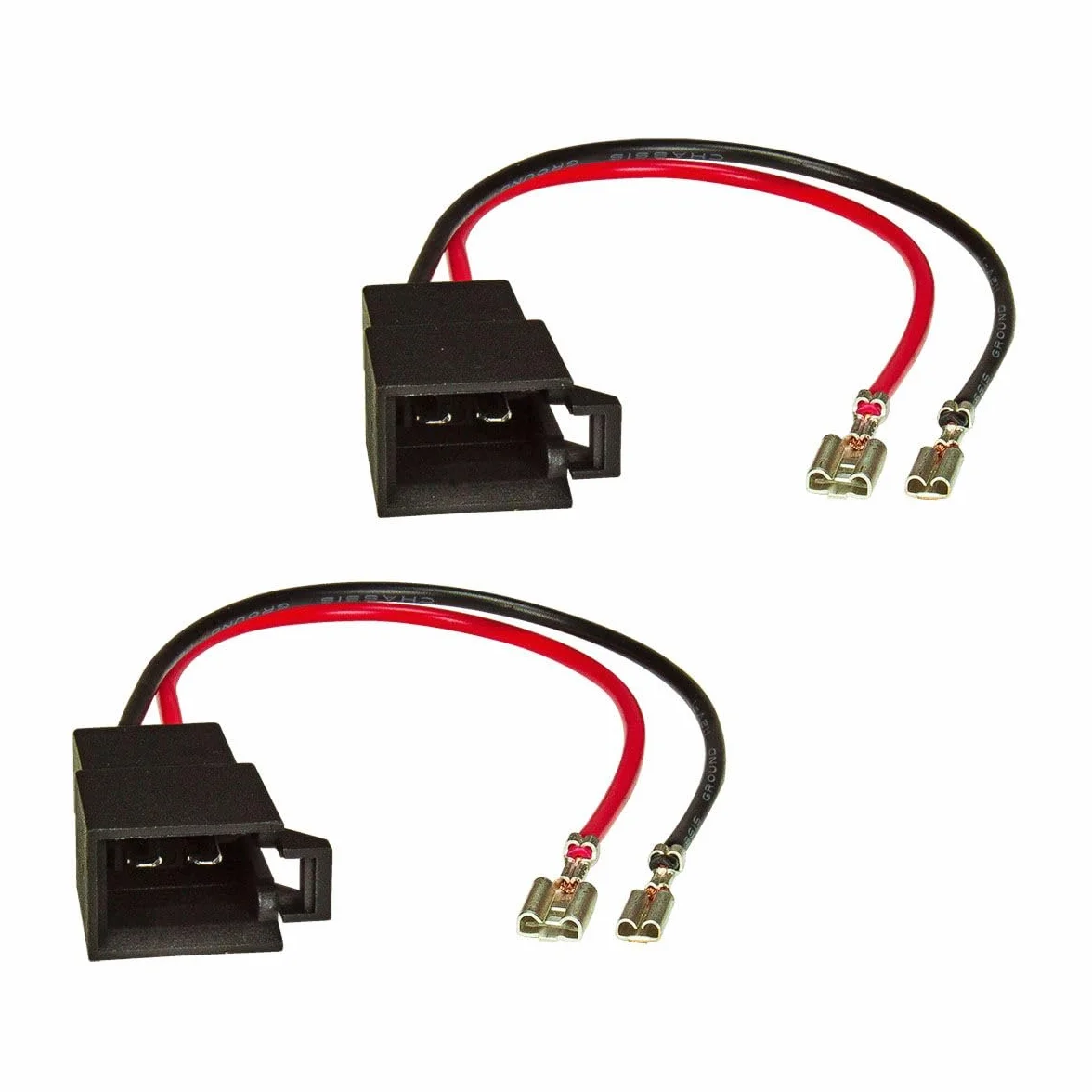 tomzz Audio 7103-001 Adaptador de Altavoz (Juego de 2) a DIN Compatible con Dacia Opel Renault Seat Skoda Volvo VW