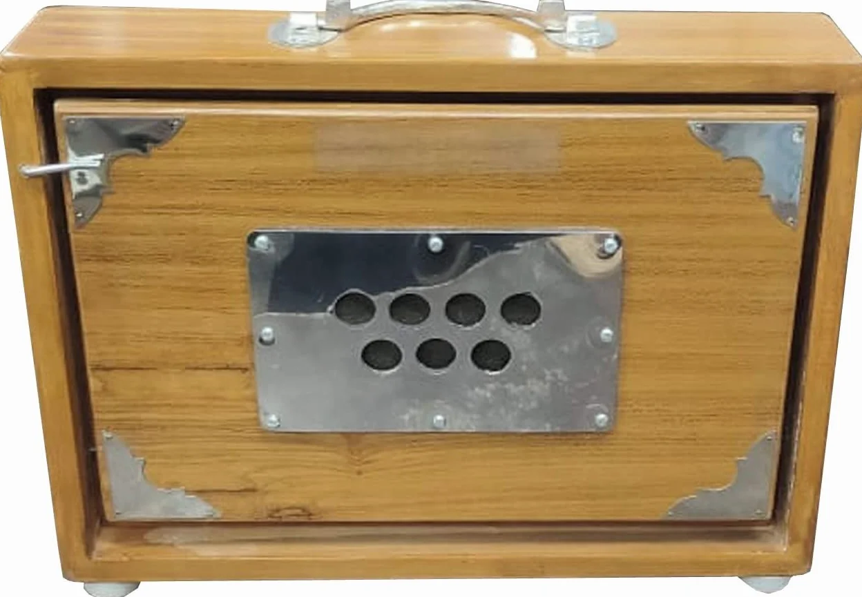 SHRUTI BOX SURPETI 432 Hz SPECIALLY DESIGNED FOR BHAJAN KIRTAN YOGA. SOLID TEAK WOOD. 13 STOPPER. LONG SUSTAIN. CAREFUL
