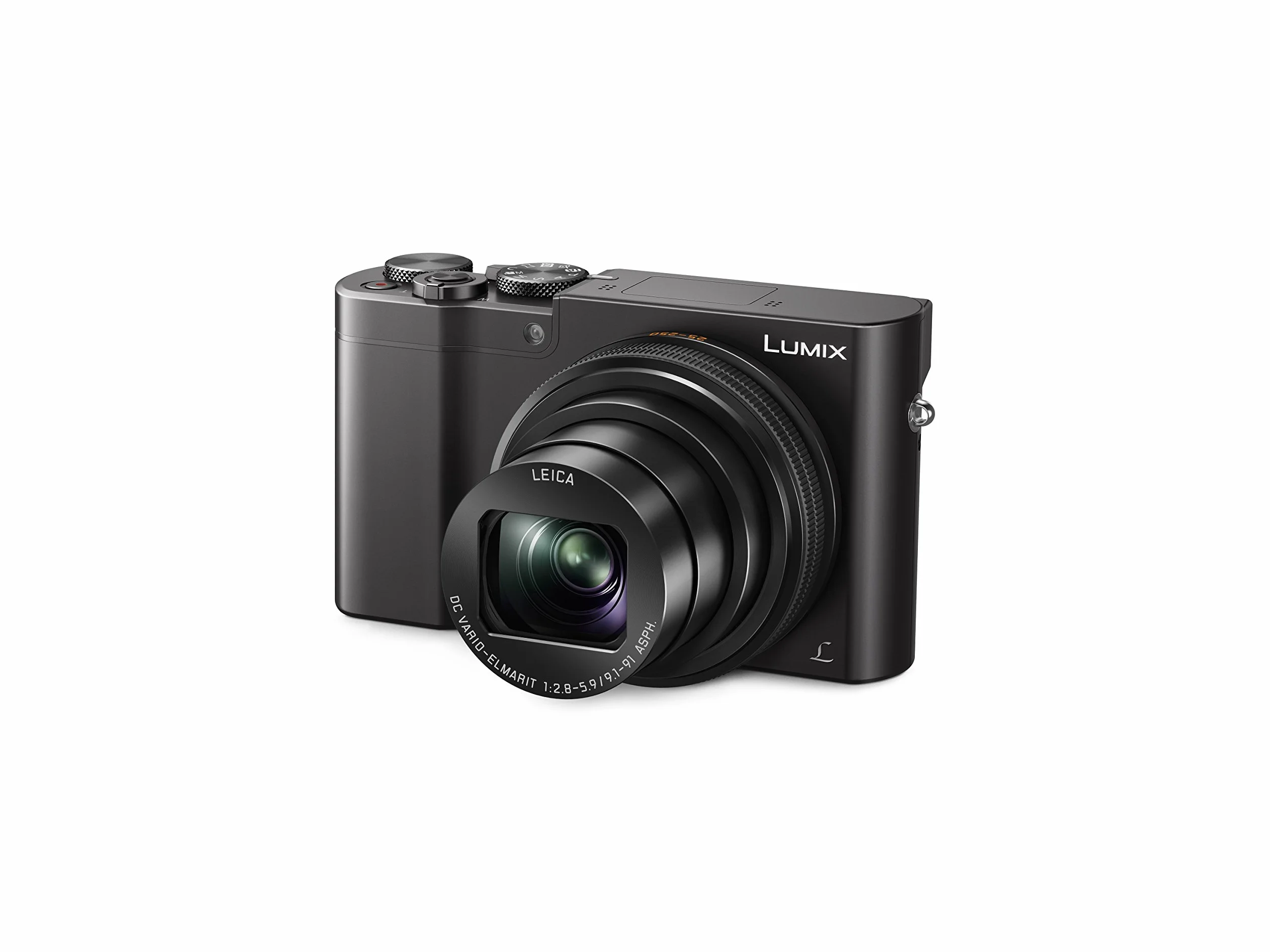 Panasonic Lumix DMC-TZ100 Cámara digital 20,9 megapíxeles zoom óptico 10x negro renovada