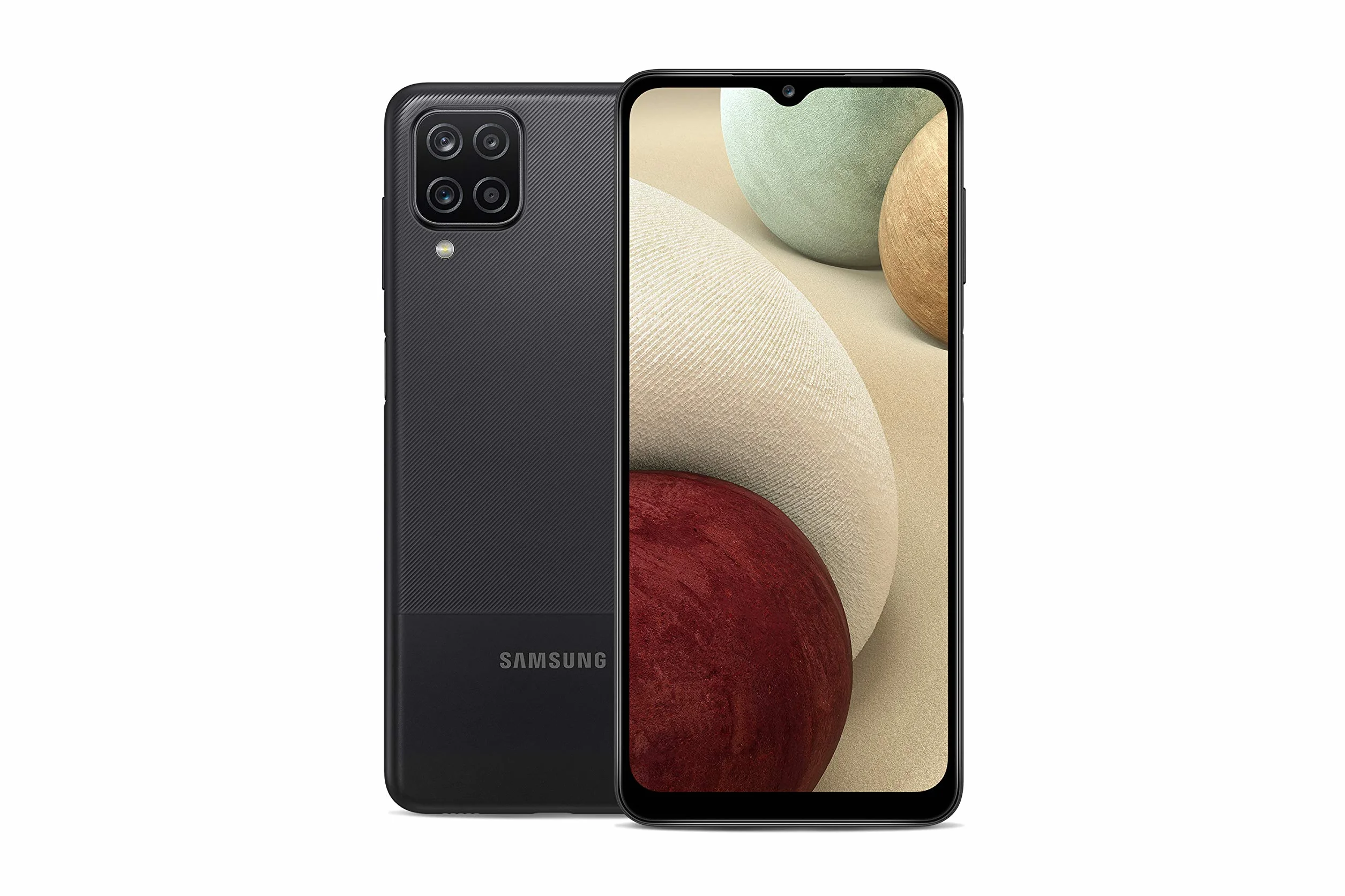 SAMSUNG Galaxy A12 - Smartphone 64GB, 4GB RAM, Dual Sim, Black (Reacondicionado)