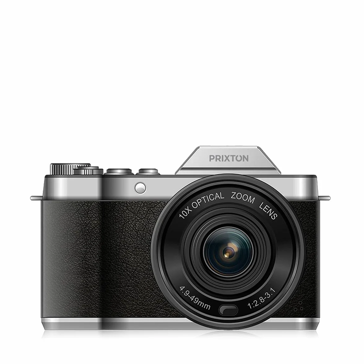 PRIXTON Cámara Digital Nomad DC950 4K 64MP WiFi Estabilización EIS Anti-Shake Zoom Óptico 10X 85 Minutos SD 256GB Reacondicionado