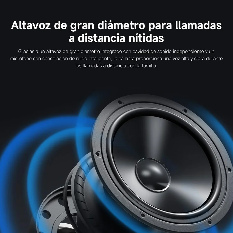 Xiaomi C301 Cámara Vigilancia WiFi Interior 2K 3MP 360° Panorama Detección Personas Audio Bidireccional