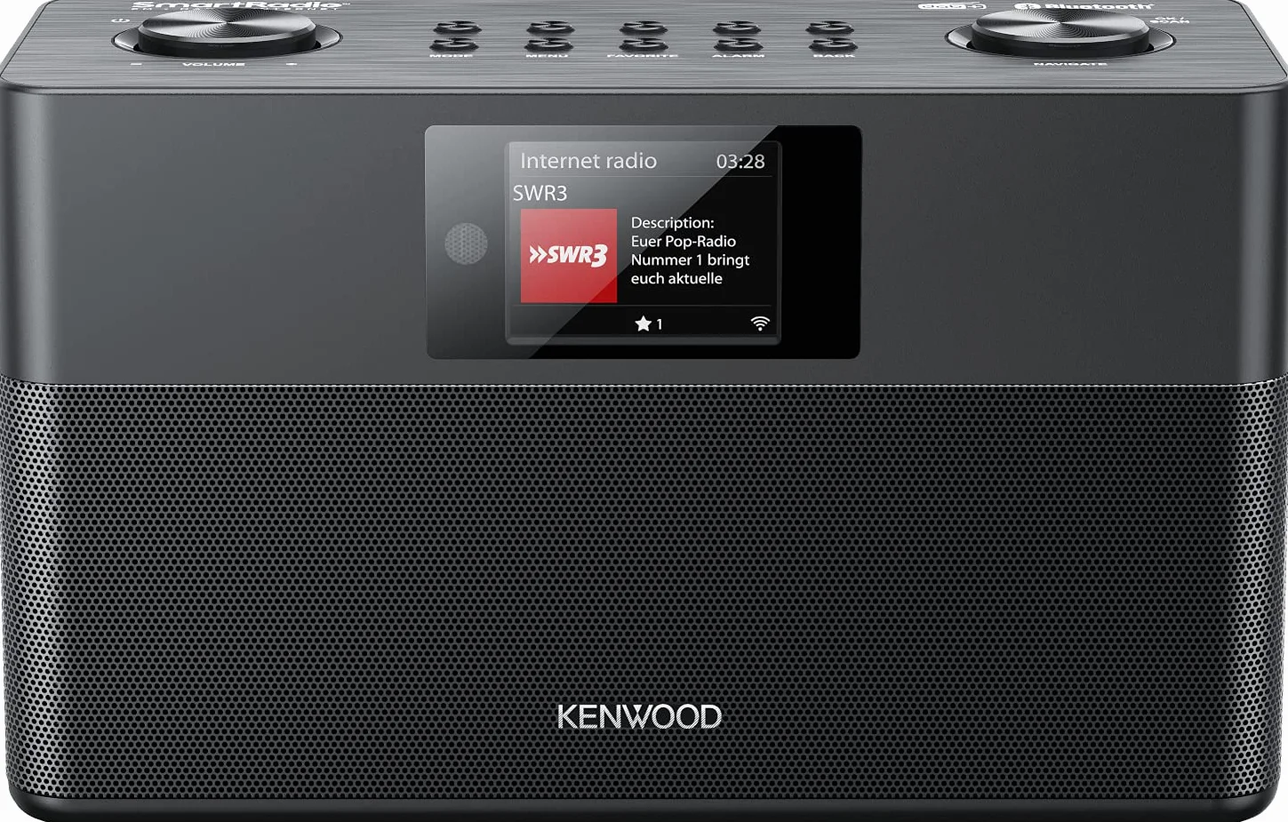 Radio Kenwood CR-ST100S-B Negro