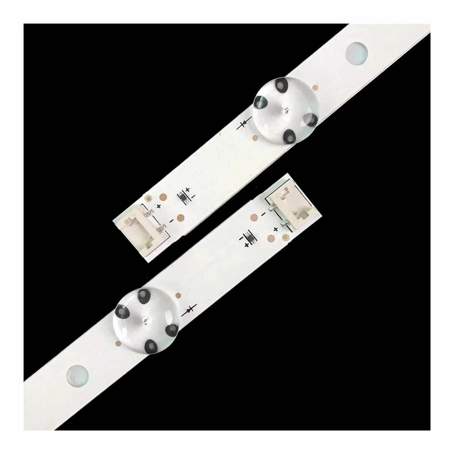Tira de LED for iluminación Trasera Compatible con LG 43UF6400 43LH60_FHD UF64_UHD HC430DGG-SLNX1 H6100-CB
