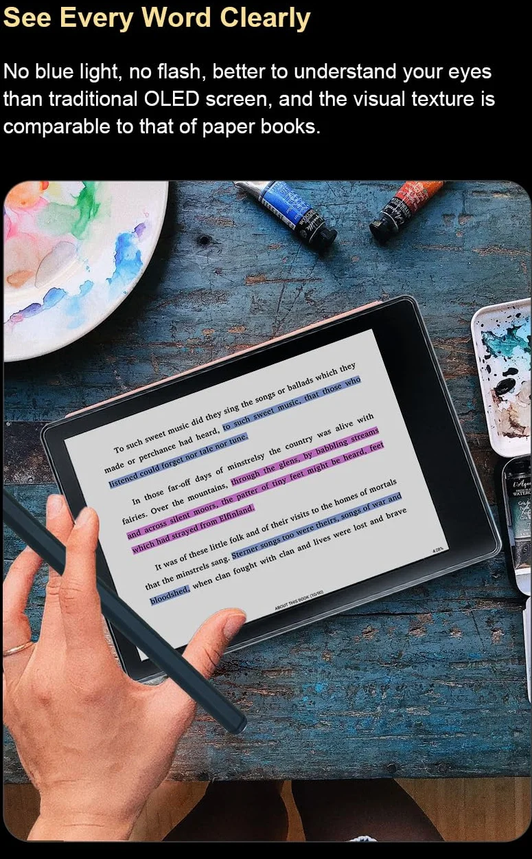 Meebook M8C 7,8" Color eReader Android 14 Octa-Core 4GB 64GB Negro