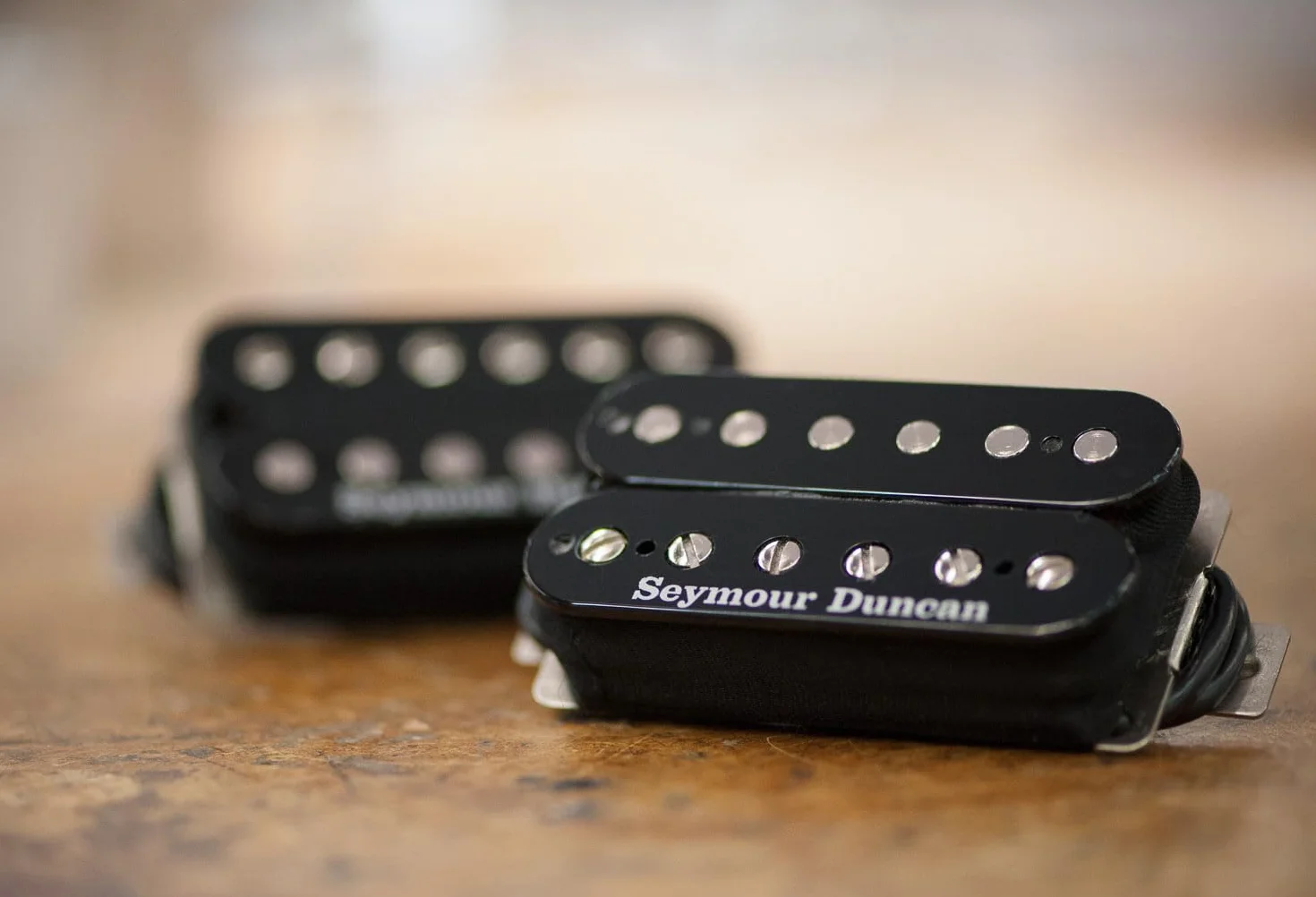 Pastilla de guitarra Seymour Duncan SH-6 Mayhem Set Humbuckers. Negro
