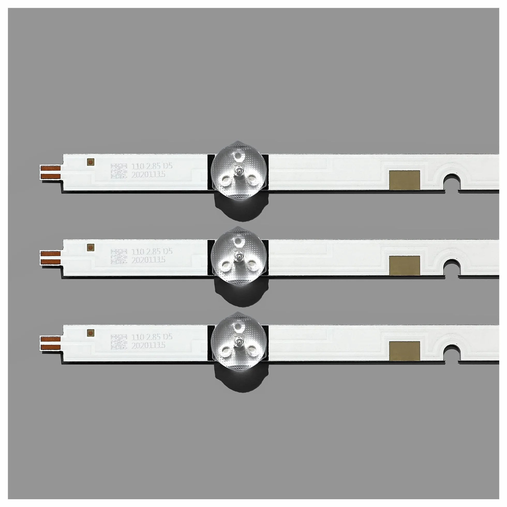 INPETS Tira de LED for iluminación Trasera Compatible for Samsung UE40J5200AW UE40J5200 V5DN-395SM0-R2 R3 BN96-37622A LM41-00355A 00121X 2015 SVS39.5 FCOM, 3 uds.