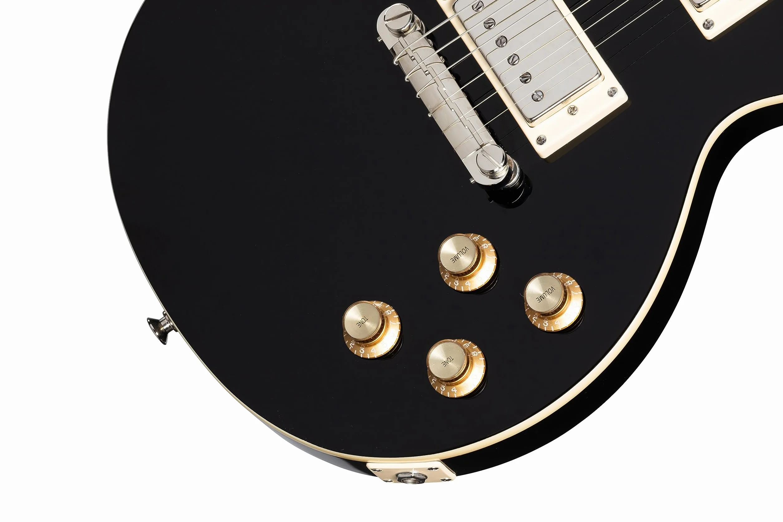 Epiphone Power Player Les Paul, tamaño juvenil 3/4, ébano oscuro con bolsa