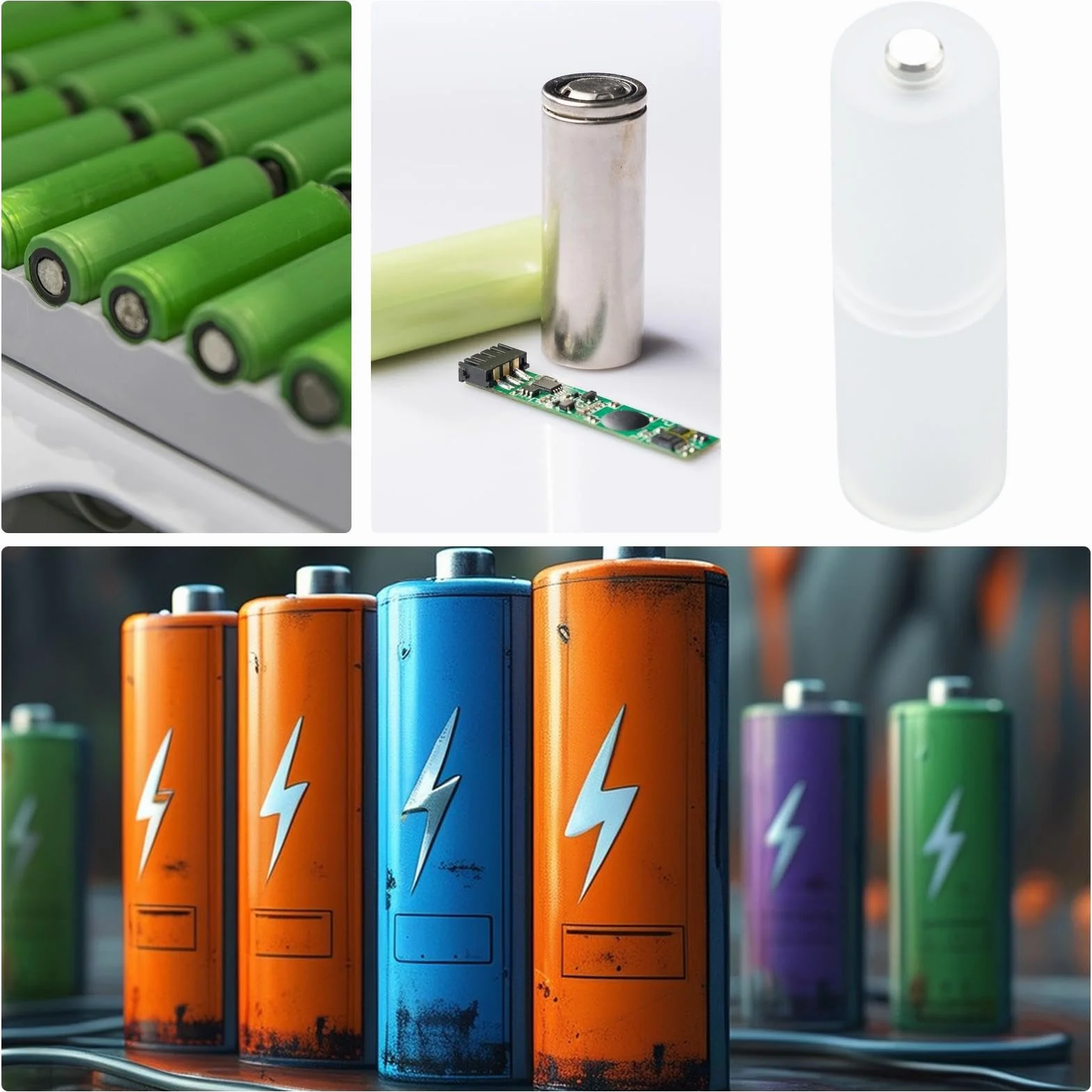 Convertidor De AAA A AA Adaptador De Pilas De AAA A AA Convertidor De Pilas De AAA A AA, Adaptador Convertidor De Tamaño De Batería, Convertidores De Baterías Para Hogar, Oscuro