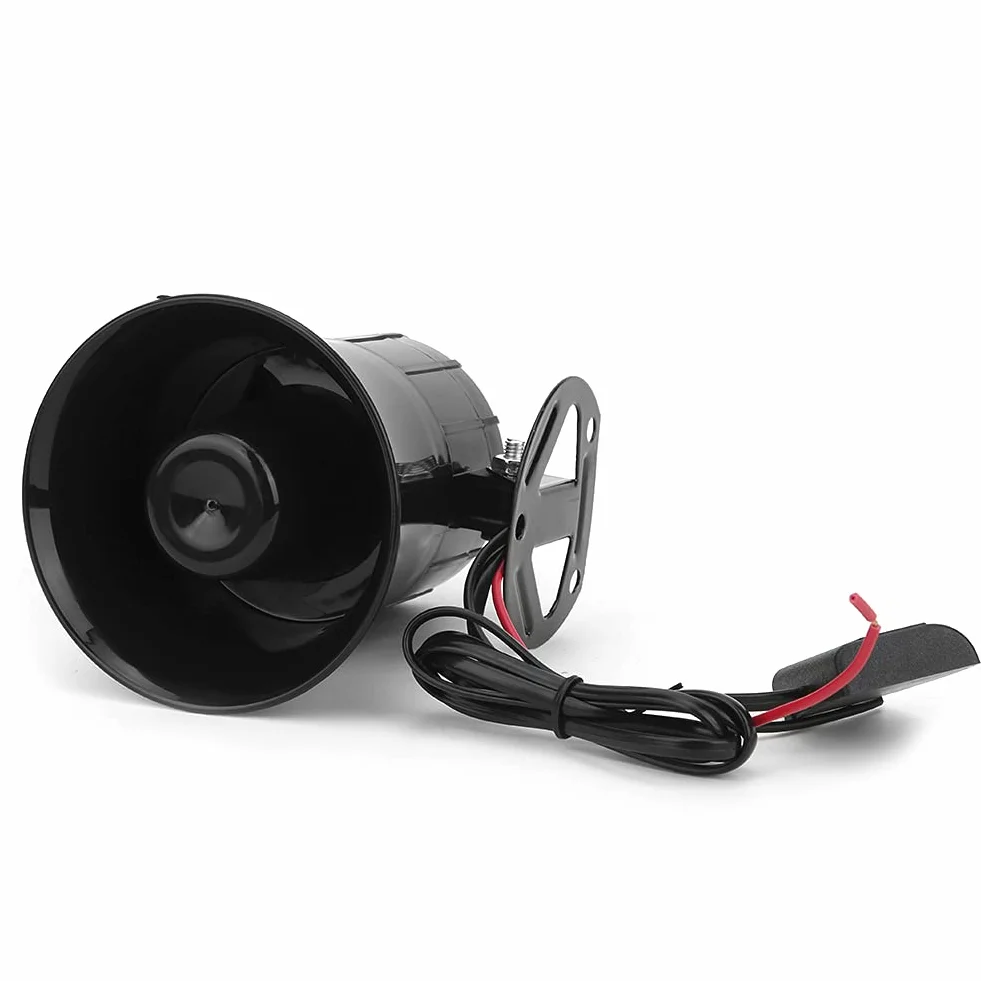 Altavoz de Bocina de 3 Tonos, 12V, 30W, Altavoz de Bocina de 3 Tonos para Coche, Megáfono de Motocicleta, Sirena de Advertencia Electrónica, Dron de Ambulancia