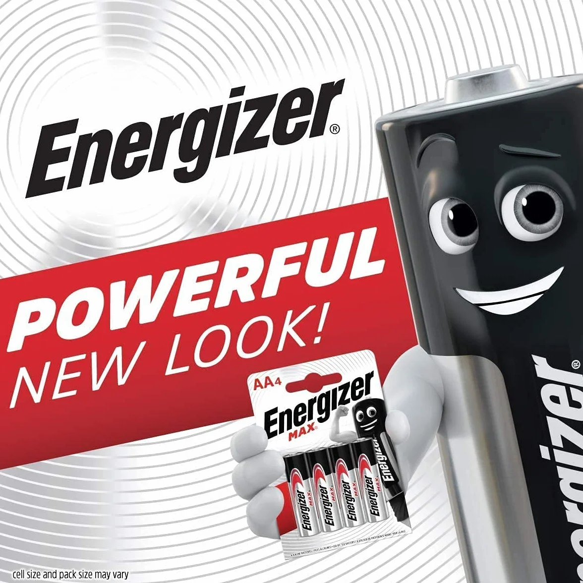 Energizer Max Pilas AAA 1,5V Pack 24, Sin Sulfataciones, Mantiene Carga 10 Años