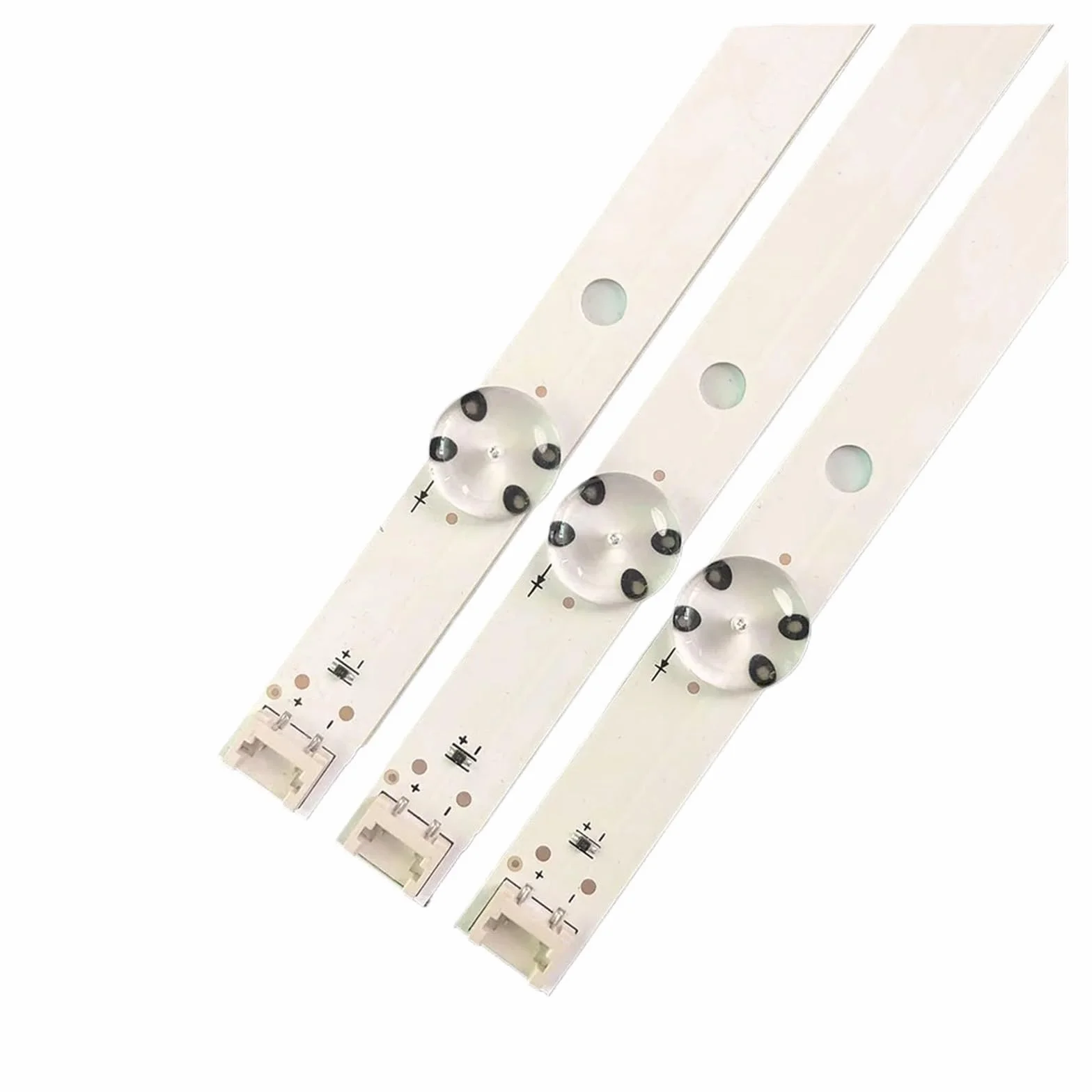 Tira de LED for iluminación Trasera Compatible con LG 43UF6400 43LH60_FHD UF64_UHD HC430DGG-SLNX1 H6100-CB