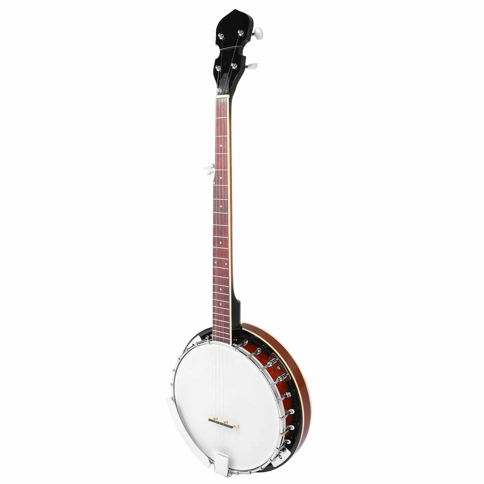 Banjo de 5 Cuerdas, Banjo de 5 Cuerdas Instrumento Musical de Cuerdas Profesional con Llave para Principiantes Adultos