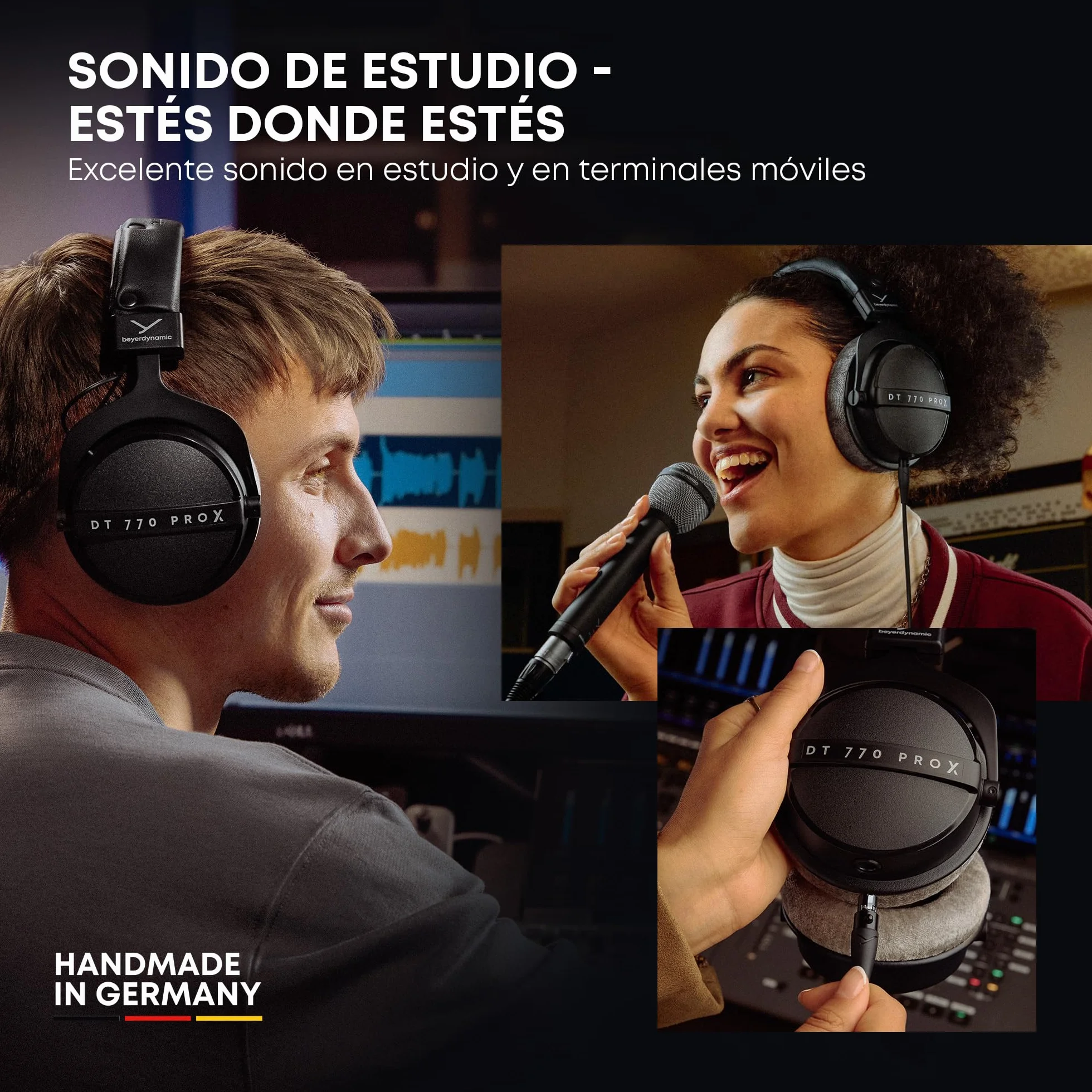 beyerdynamic DT 770 Pro X - Auriculares de Estudio para grabación y monitoreo (Cerrados)