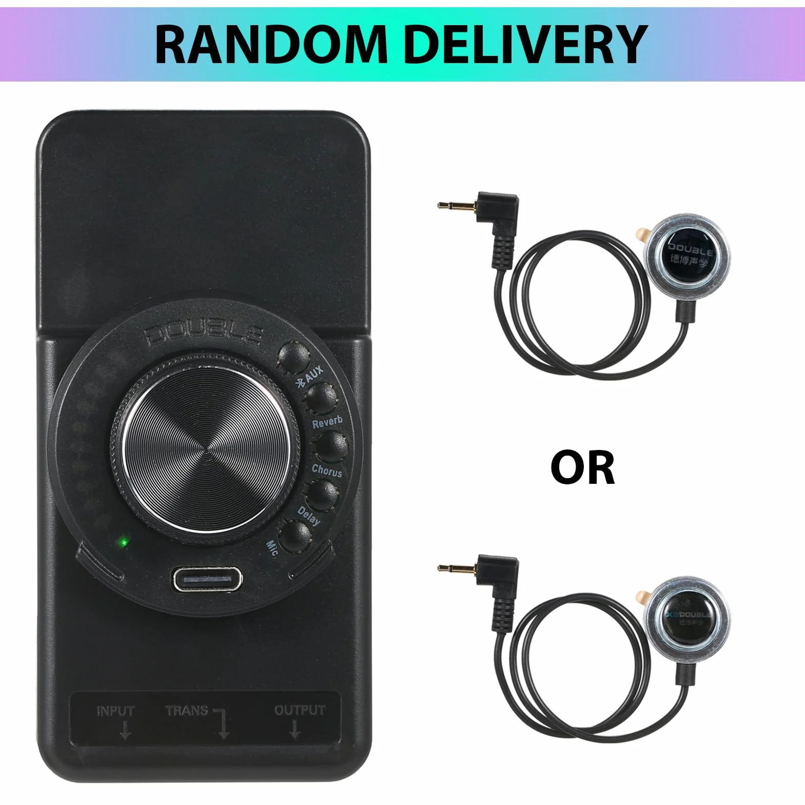 OS1 - de preamplificador de guitarra trans de la misma frecuencia SFT con retardo de coro de reverberación Re able Li-ion (necesita agujeros de apertura para instalar)
