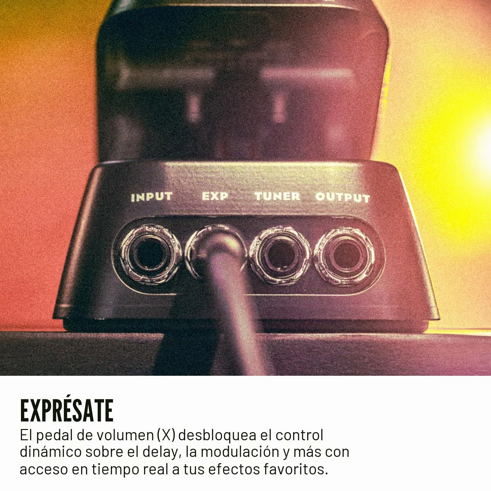 JIM DUNLOP - DVP4 - Pedal Volume (X) Mini volume/expression