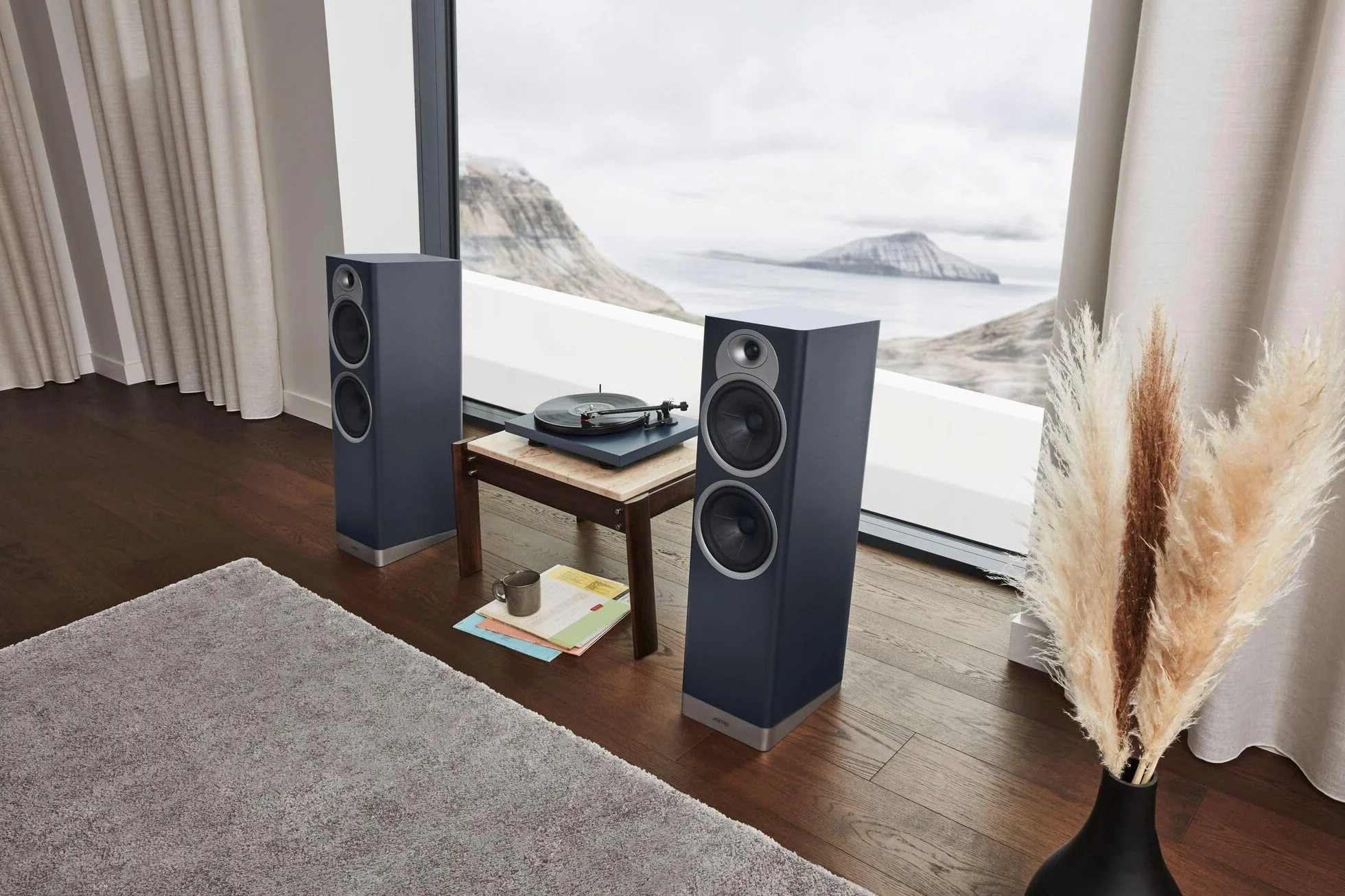 Jamo S7-25F Pair of Floor Speakers Blue FJORD