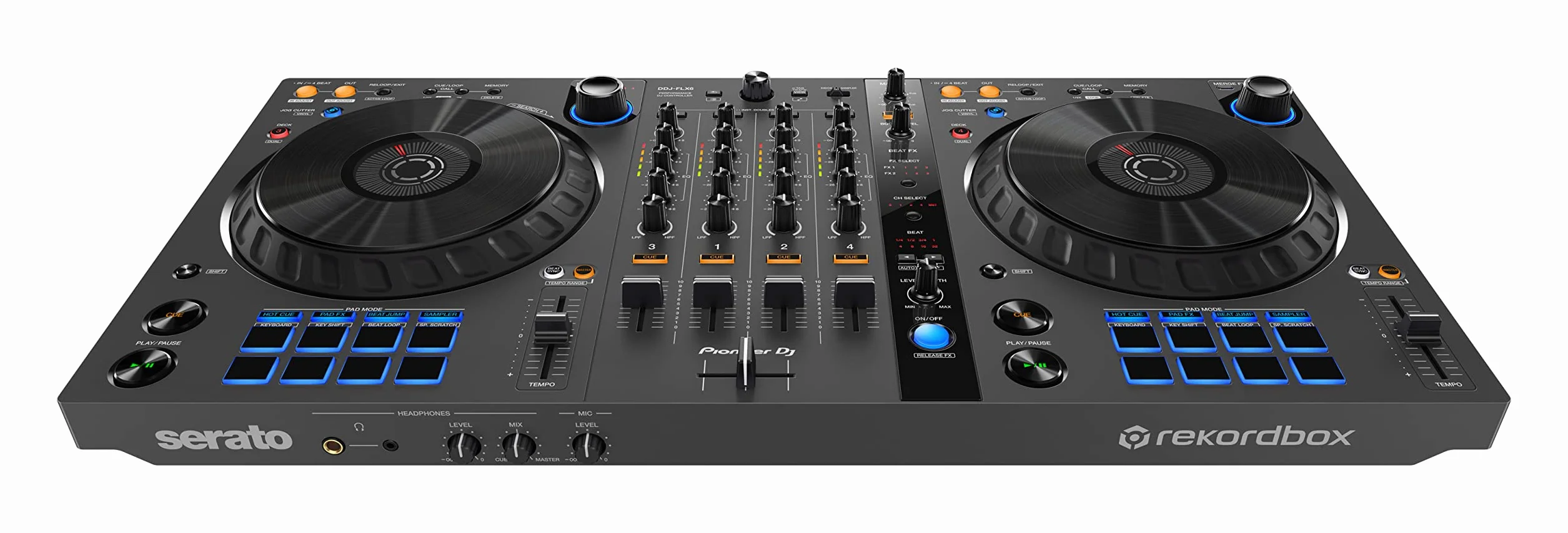 Pioneer DDJ-FLX6-GT Controladora DJ 4 canales