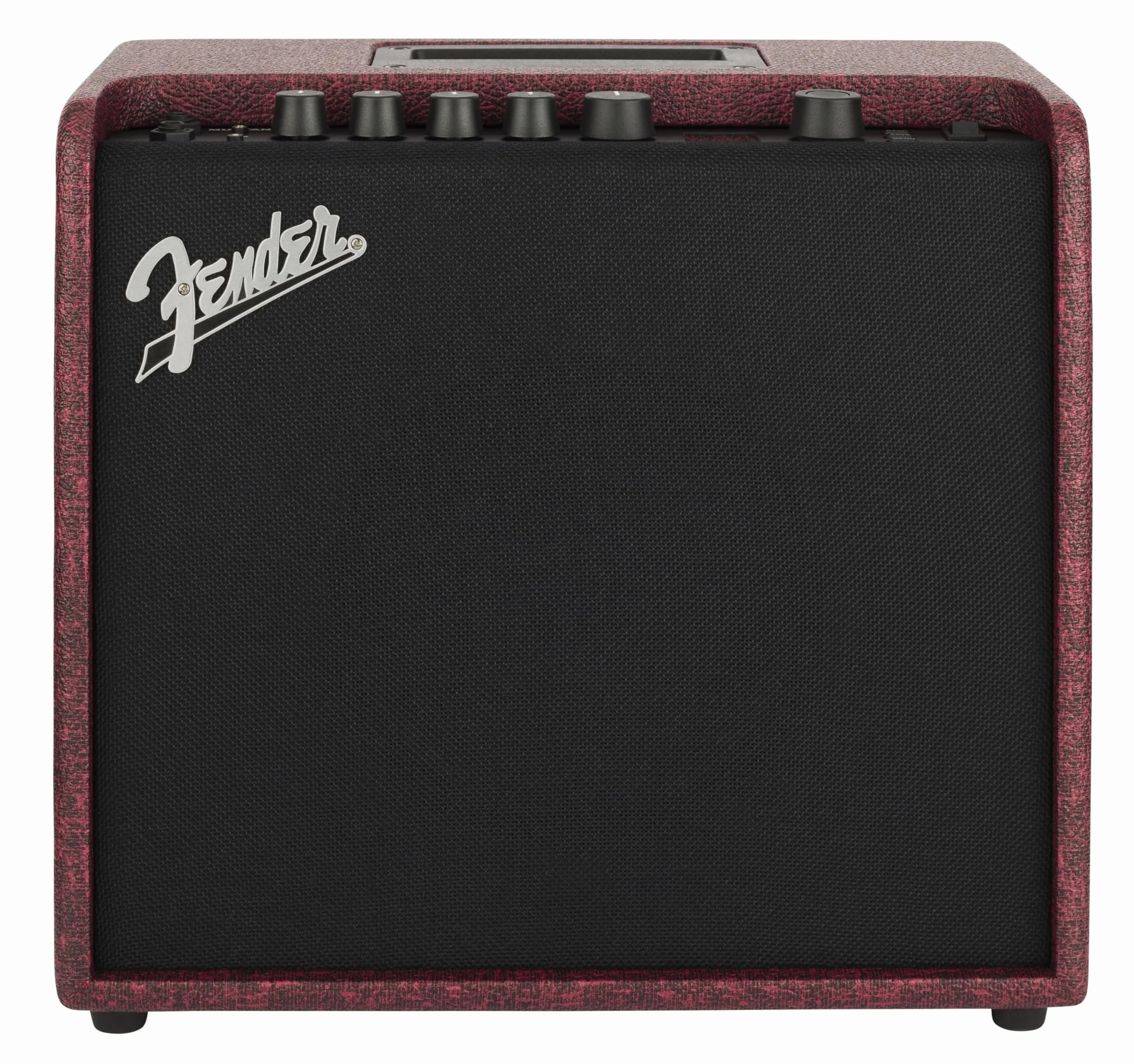 Amplificador de Guitarra Fender Mustang LT25 en Rojo Vino: Tonos versátiles, 60 preajustes, 20 Tipos de Amplificador, 25 Efectos