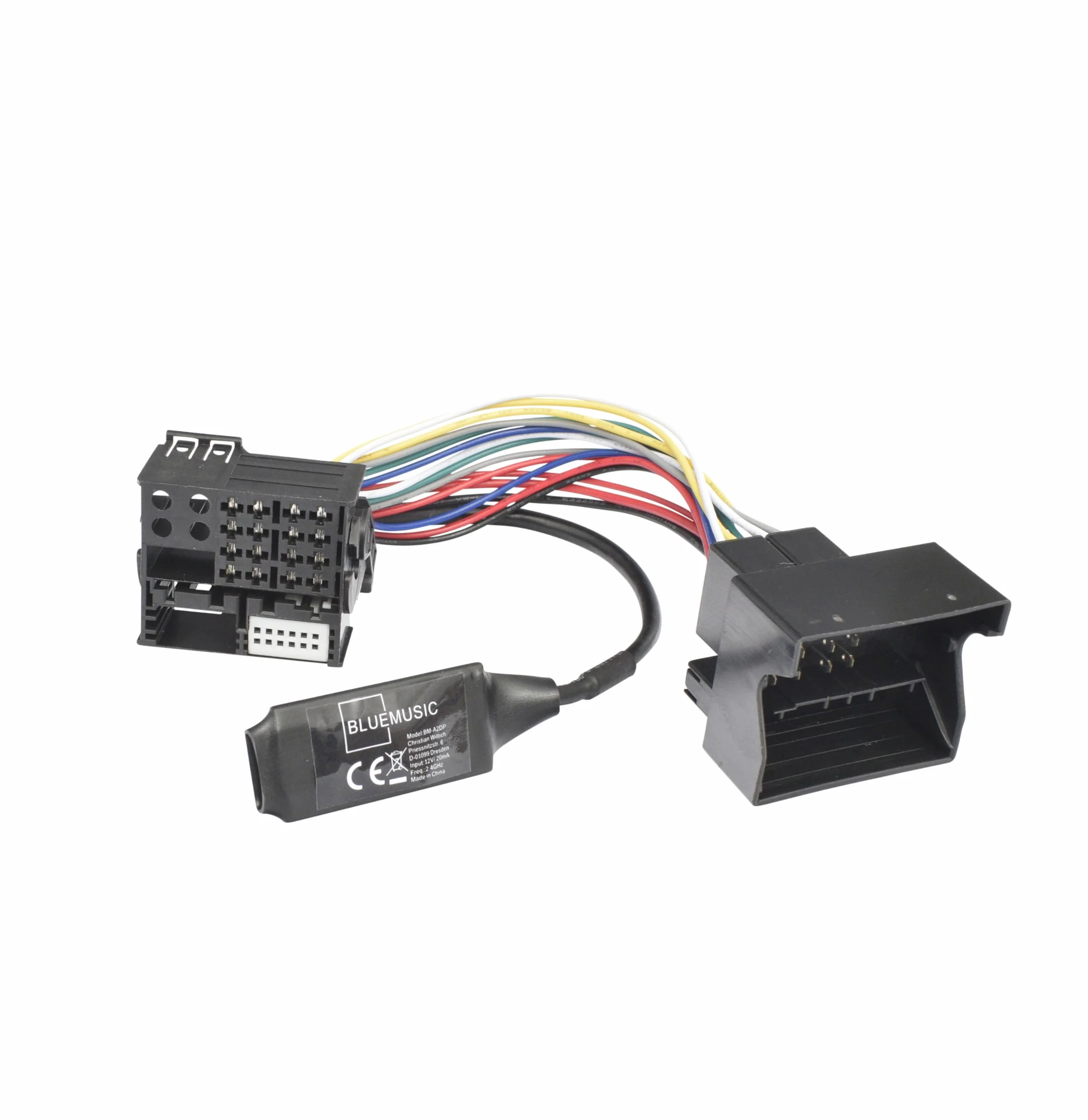 Adaptador de audio Bluetooth BlueMusic compatible con BMW E60 E90 E81 E84 Z4 E89 E70 E71 E63 / MINI R55 R56 R57 R58 R59 R60 R61