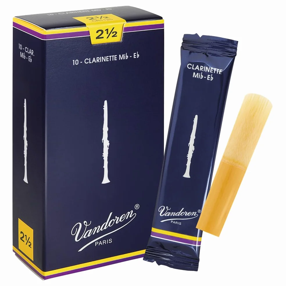 Vandoren CR1125 - Caja de 10 cañas para clarinete mib