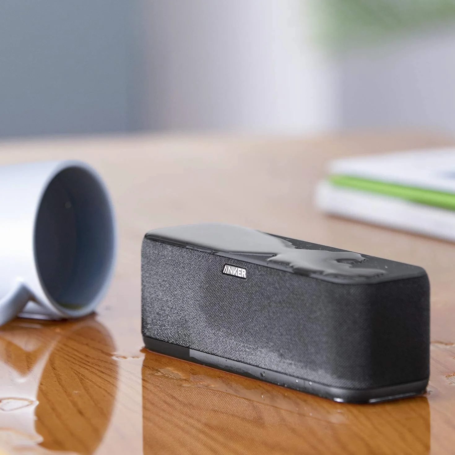 Soundcore Anker Altavoz Bluetooth portátil 20W BassUp, 12h, IPX5, 20m
