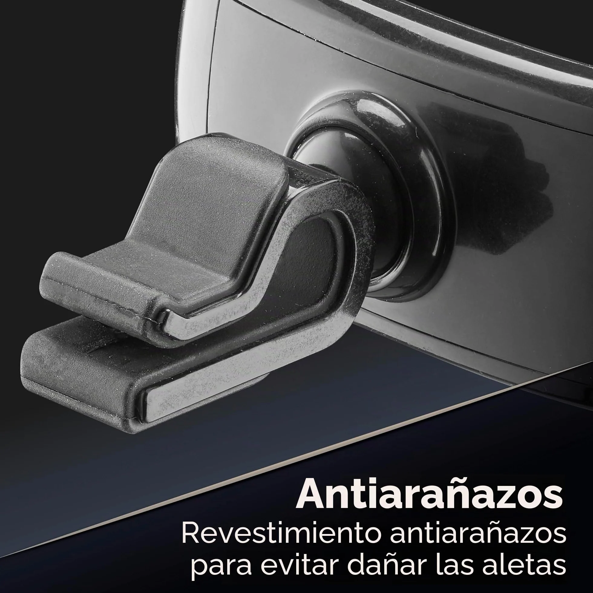Cellularline SPIN Air Soporte Smartphone Coche Rejillas Ventilación Rotación 360° Negro