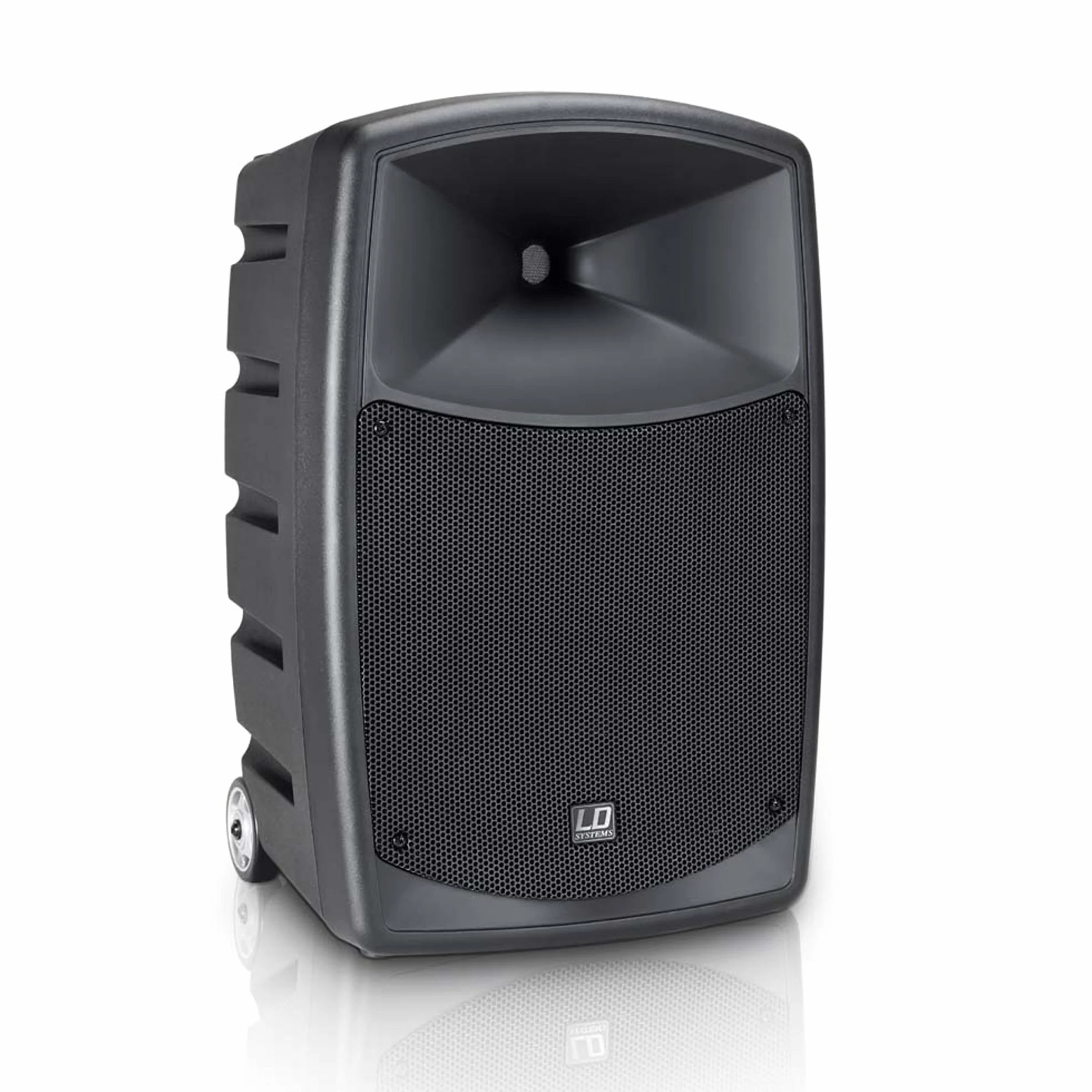 LD Systems ROADBUDDY 10 - Altavoz Bluetooth alimentado por batería, con mezclador y micrófono inalámbrico
