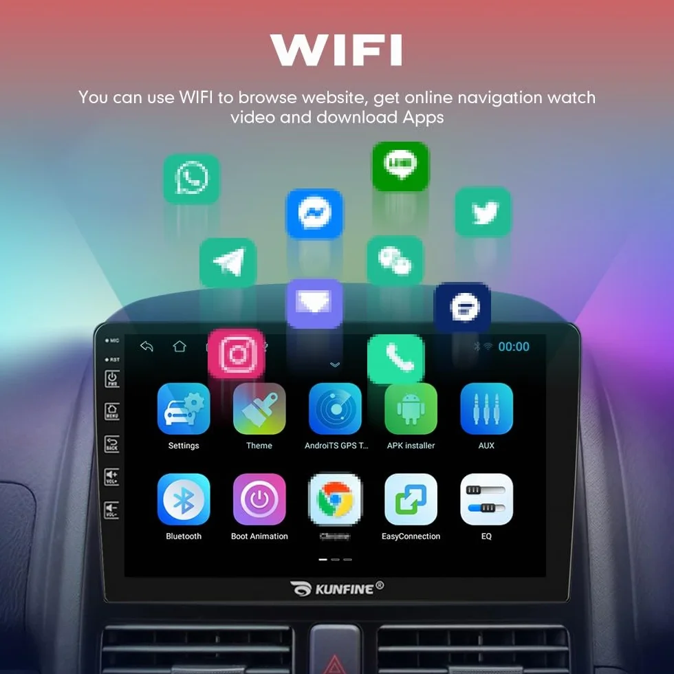 Quad Core 4G+64G Car CarPlay Android Auto 9" IPS Pantalla Navegación Estéreo Pantalla táctil Headunit Pad Tablet cámara Marcha atrás GPS Reproductor Multimedia para Hyundai Tucson 2015-2018 LHD