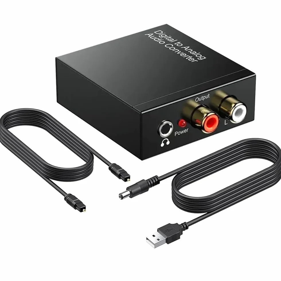 Dac Convertidor Digital a Analógico Hifi Zen Mqa Dac Usb Adaptador Fx Audio óptico Toslink Coaxial RCA L/r Digital Rme Soporte Pcm/lpcm Para HDTV Ps3 Ps4 Xbox HDTV DVD Blu-ray Amplificador Av