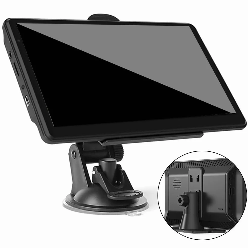 Navegador GPS 7 pulgadas para coches camiones mapas Europa Reino Unido actualizaciones de por vida