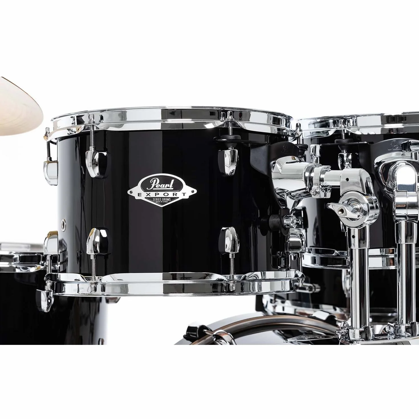 Pearl Export EXX725SZ/C31 - Juego de platillos y taburete, color negro