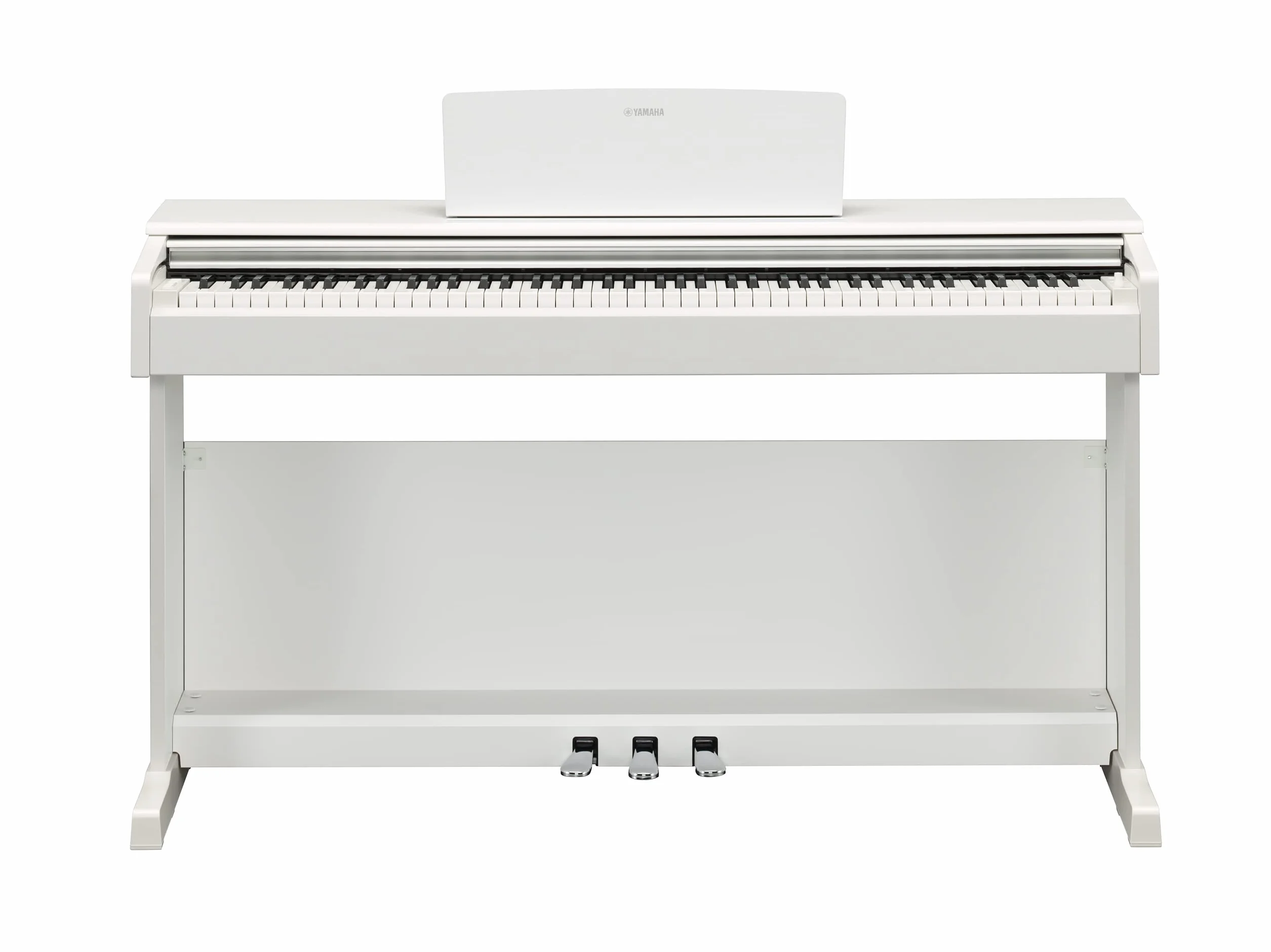 Yamaha ARIUS YDP-145 - Piano Digital, Piano clásico y elegante para principiantes y aficionados, para cualquier rincón de la casa, en blanco