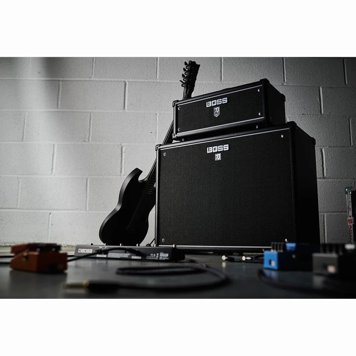 Amplificador de Guitarra BOSS Katana MKII Head — Cabezal de Amplificador de Guitarra de 100 vatios portátil con Sonido Potente para Directo