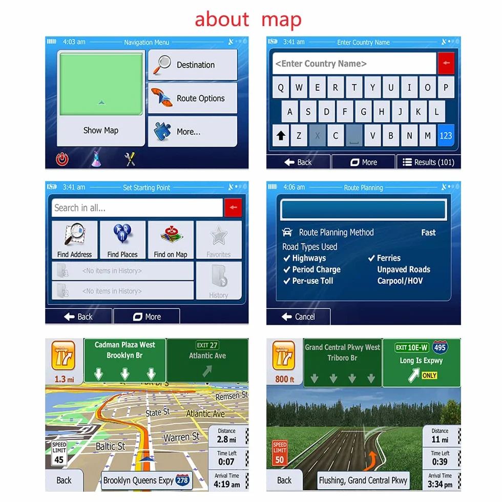 NEWFUN Navegador GPS Coche 7 Pulgadas Profesional 2025 Mapas Europa Actualización