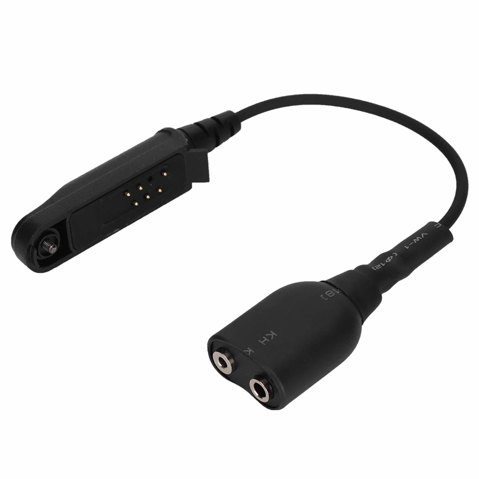 Goshyda Adaptador de walkie talkie A58 K-head cable universal BF-9700 A-58 UV-XR