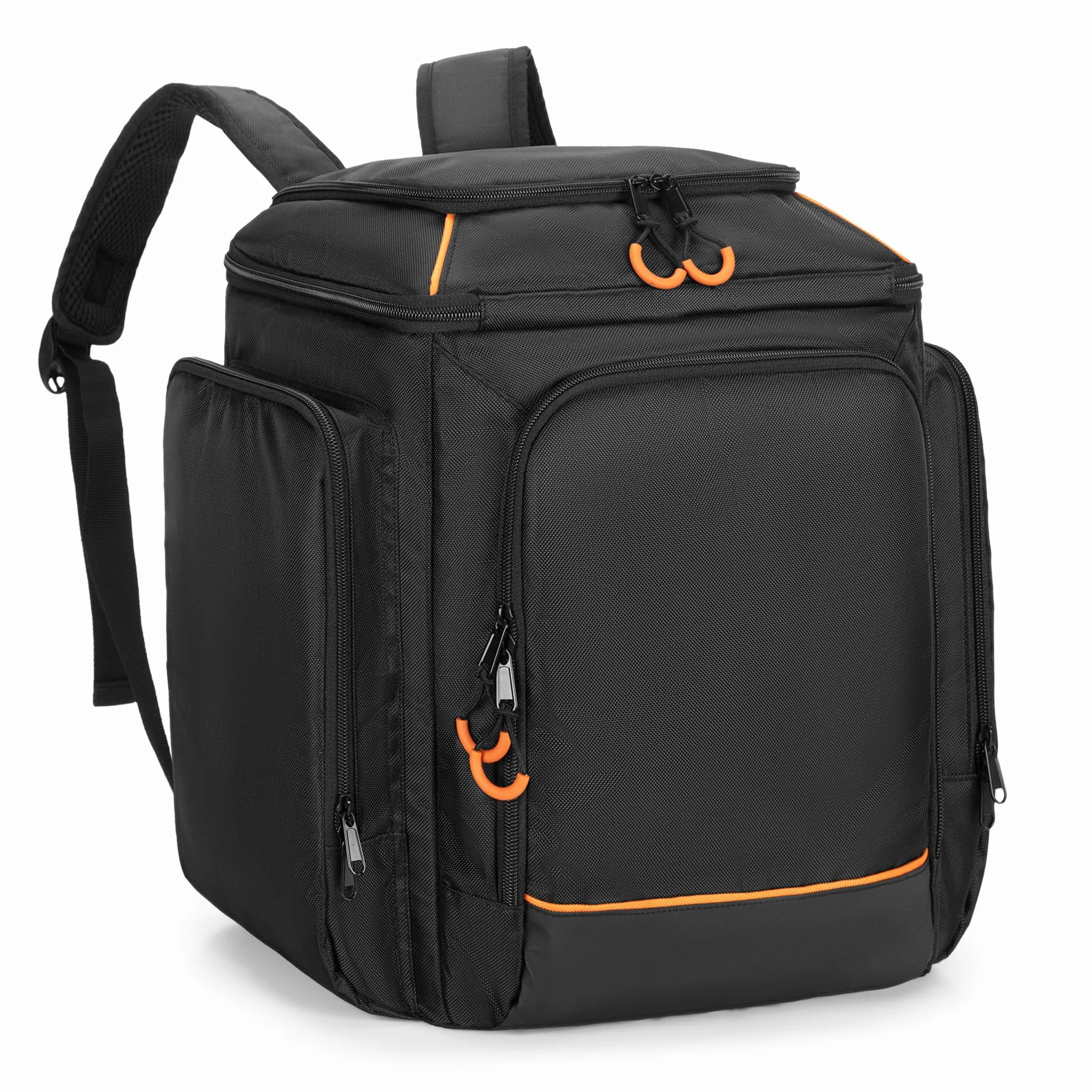 CURMIO Estuche de Transporte Compatible con Bose S1 Pro/S1 Pro+, Mochila para Altavoz Bluetooth Portátil, Bolso de Viaje para Sistema PA, Micrófono, Cargador, Cable, Negro