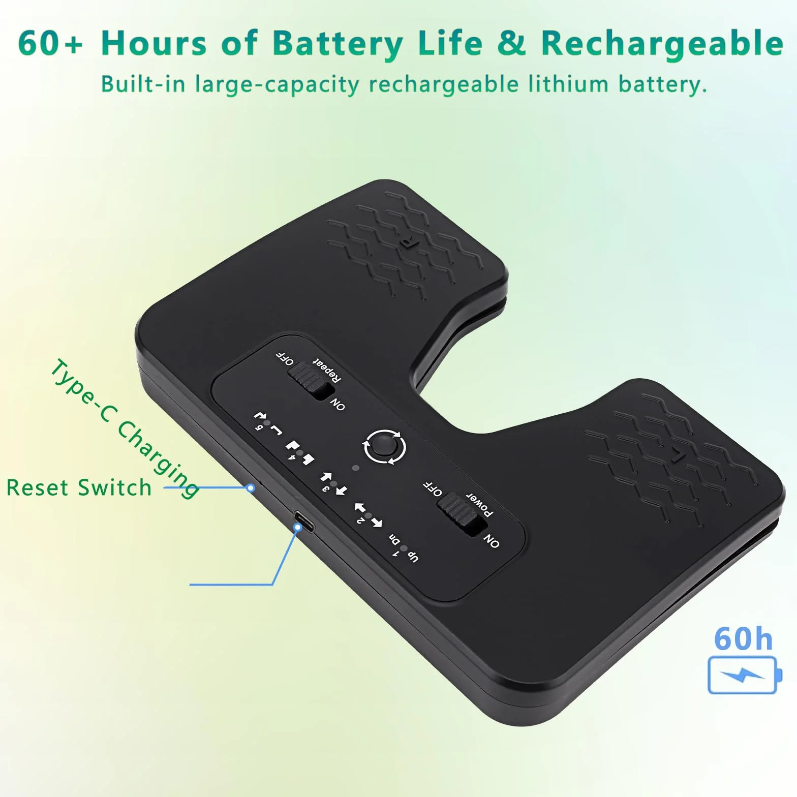 Bluetooth Page Turner Pedal Teléfonos inteligentes y tabletas Recargable Pedales musicales (Classic)