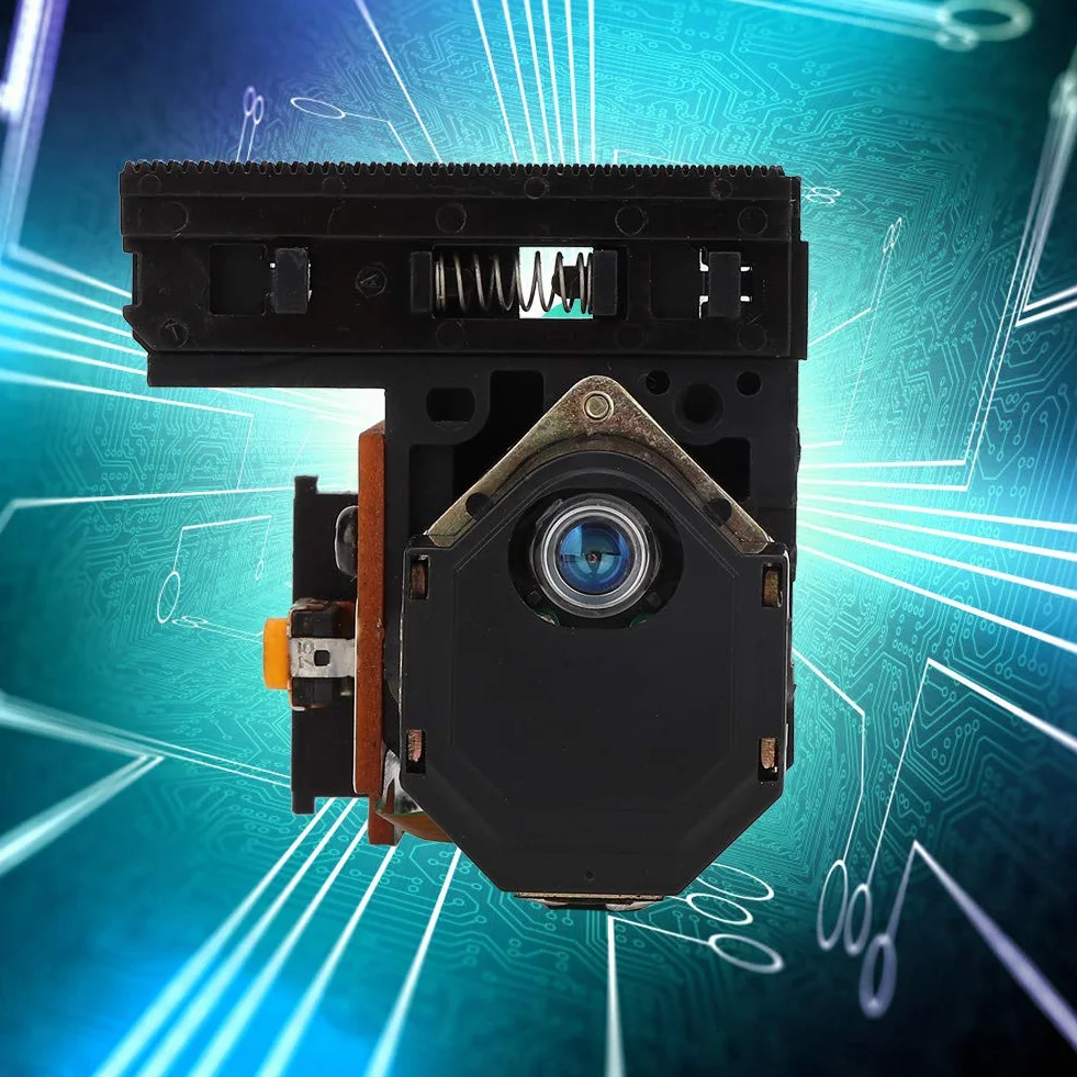 Cabezal De Kss-213B para Reproductores De CD, Lente Azul con Banda De Luz Visible, Diseño Compacto Y Robusto, Alta Precisión En Lectura De Discos, Compatible con Componen