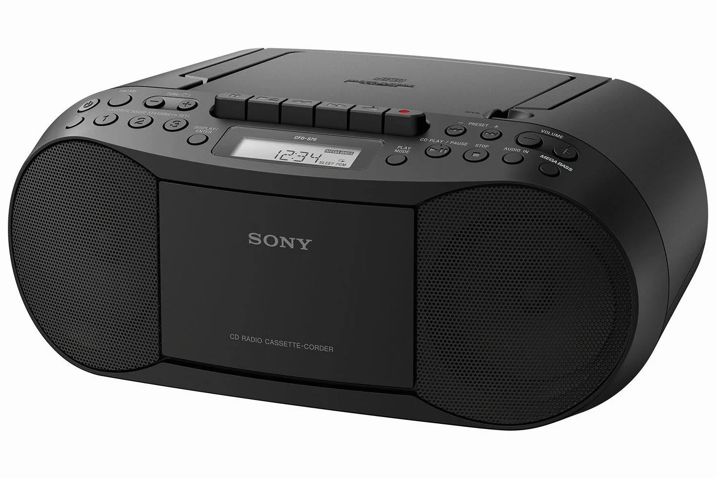 Sony CFD-S70 - CD/Radio Player Black