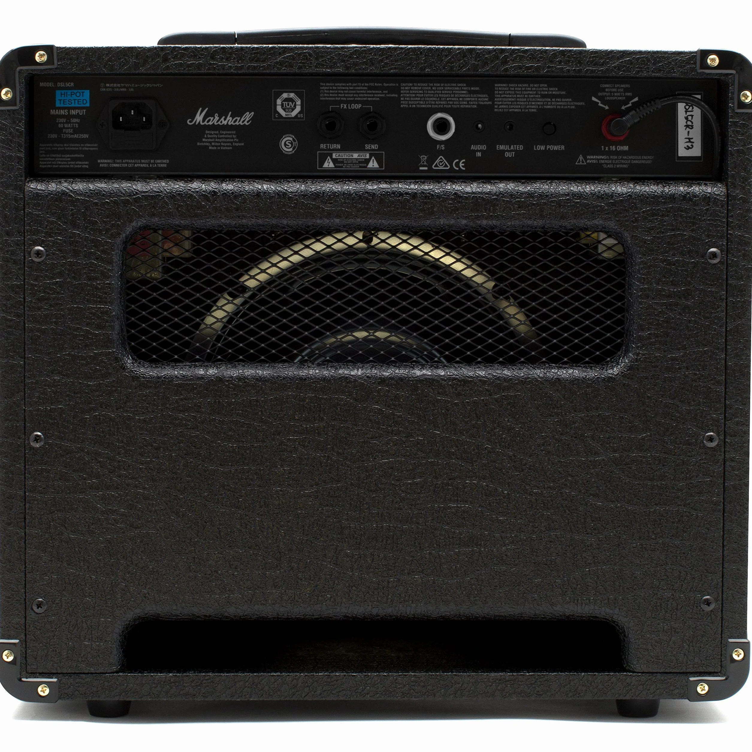 Marshall DSL5CR 5W 1x10 válvulas Amplificador de Guitarra con reverberación