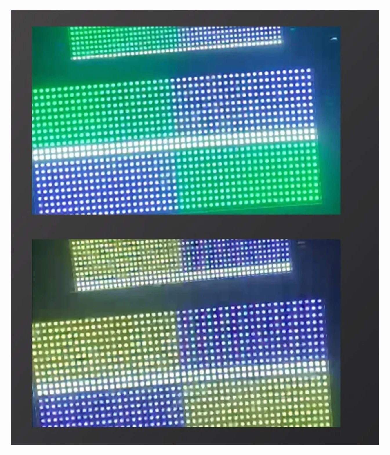 Luz de Escenario 8 + 8LED Estroboscópico RGB Luz estroboscópica Marquesina Agua Corriente Etapa Teñido Luz estroboscópica 280W Flash Audiencia Profesional Efecto de iluminación de Escenario DMX DJ