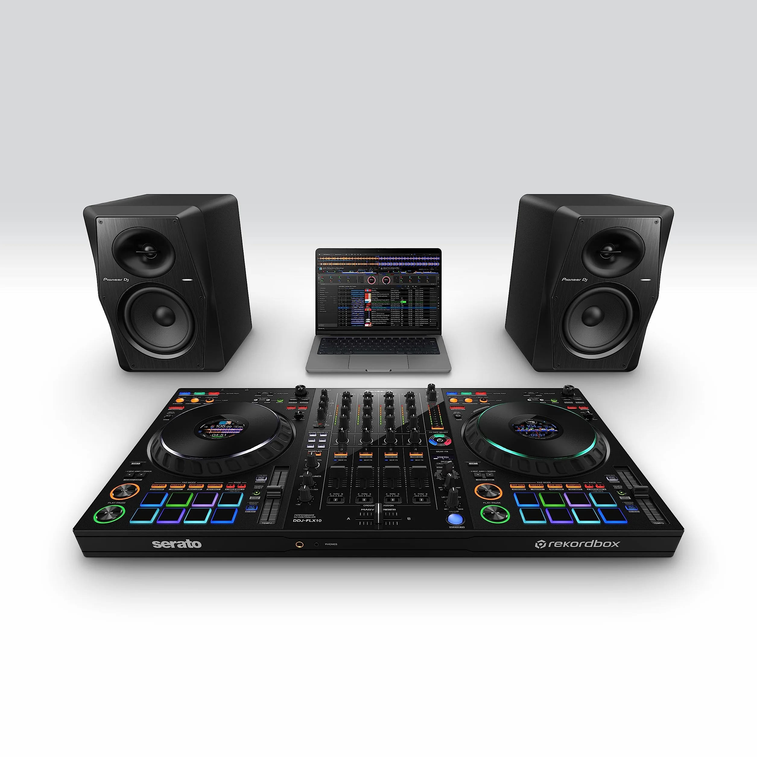 Pioneer DJ DDJ-FLX10 Controlador DJ de 4 plataformas