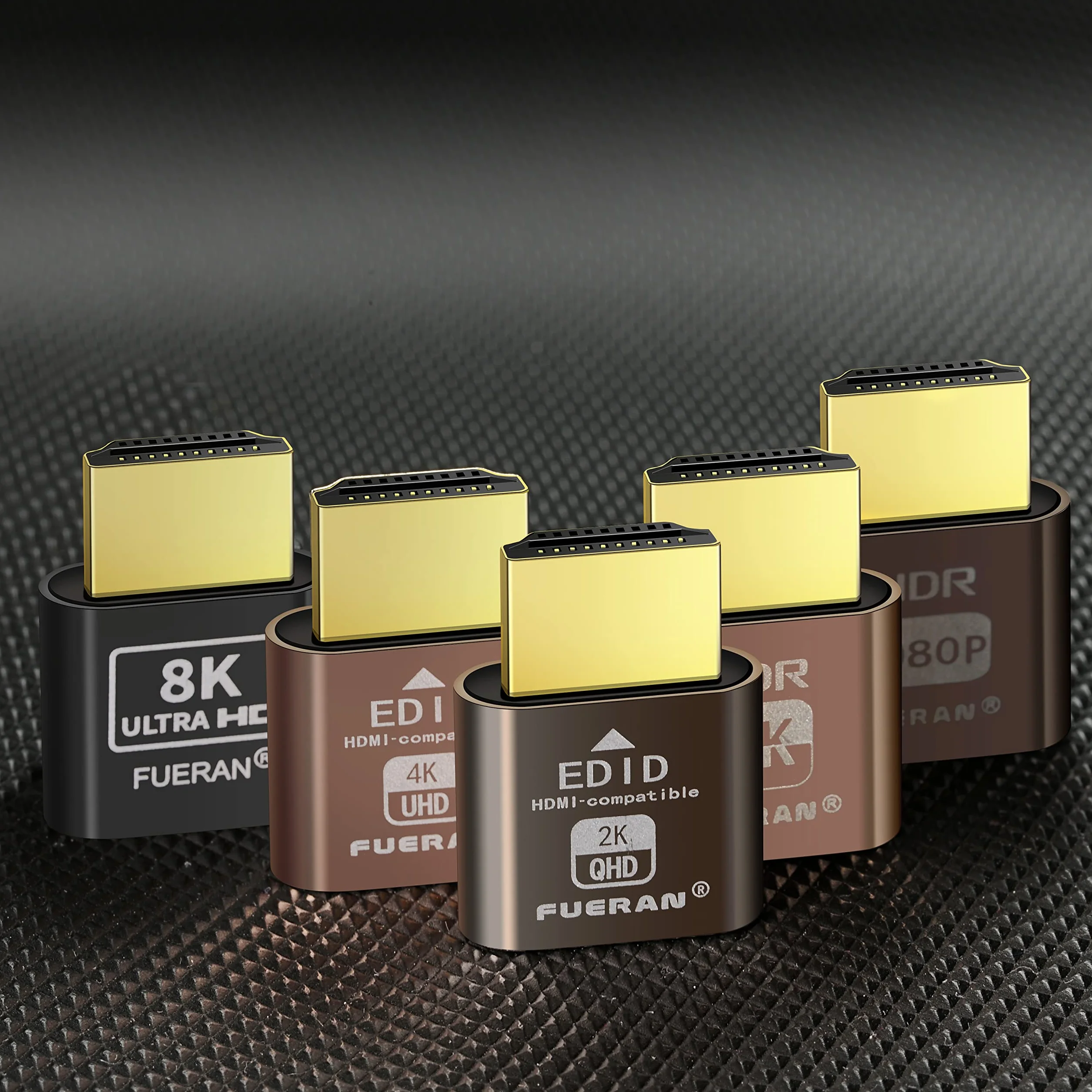 2K 4K 8K HDMI Dummy Plug-Virtual Monitor Display Emulator Headless Adapter 3840x2160@60Hz 1080@120HDR DVI EDID Emulator (2K-1080@60 HDR)